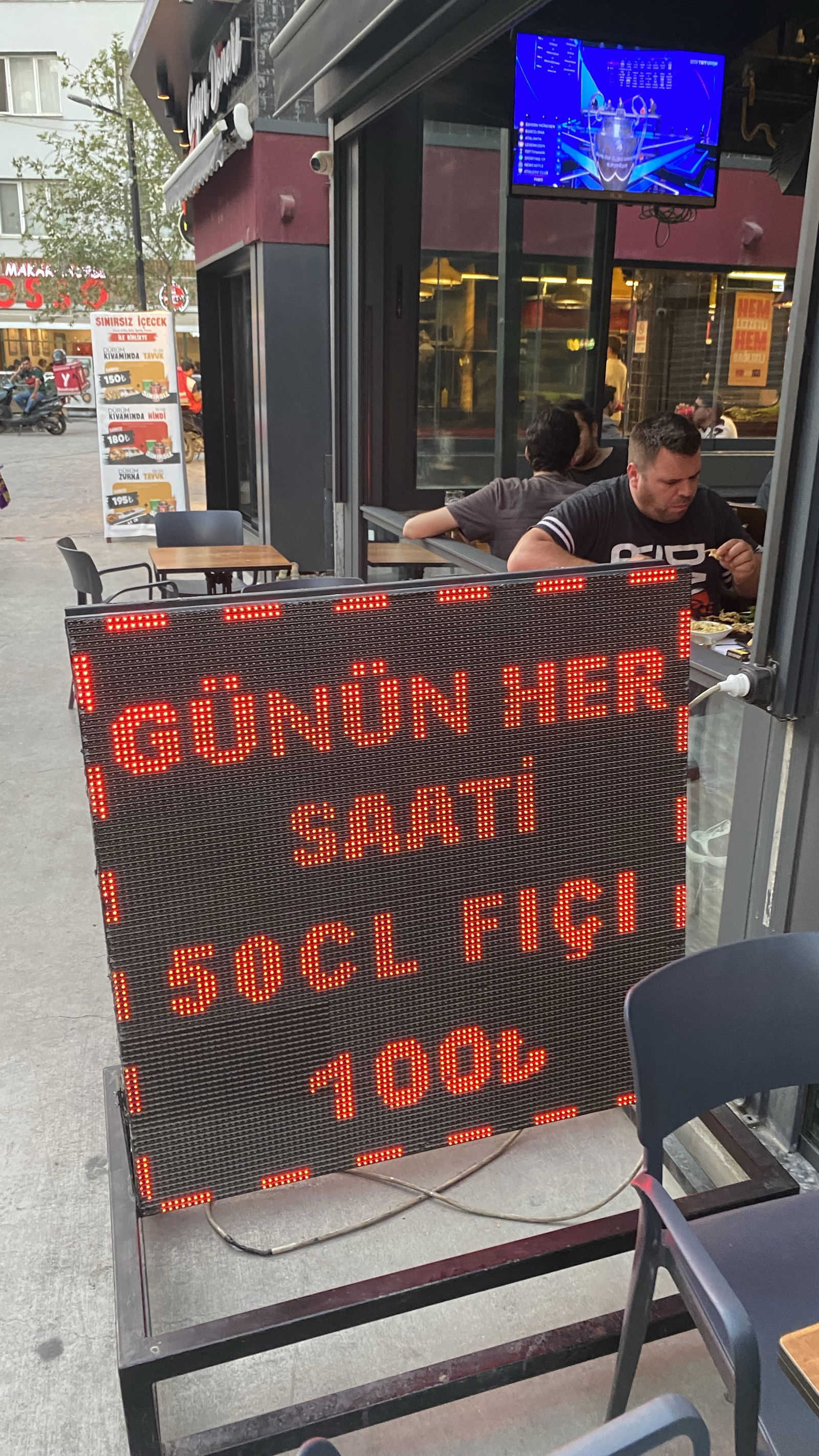 50cl Fıçı Bira 100₺