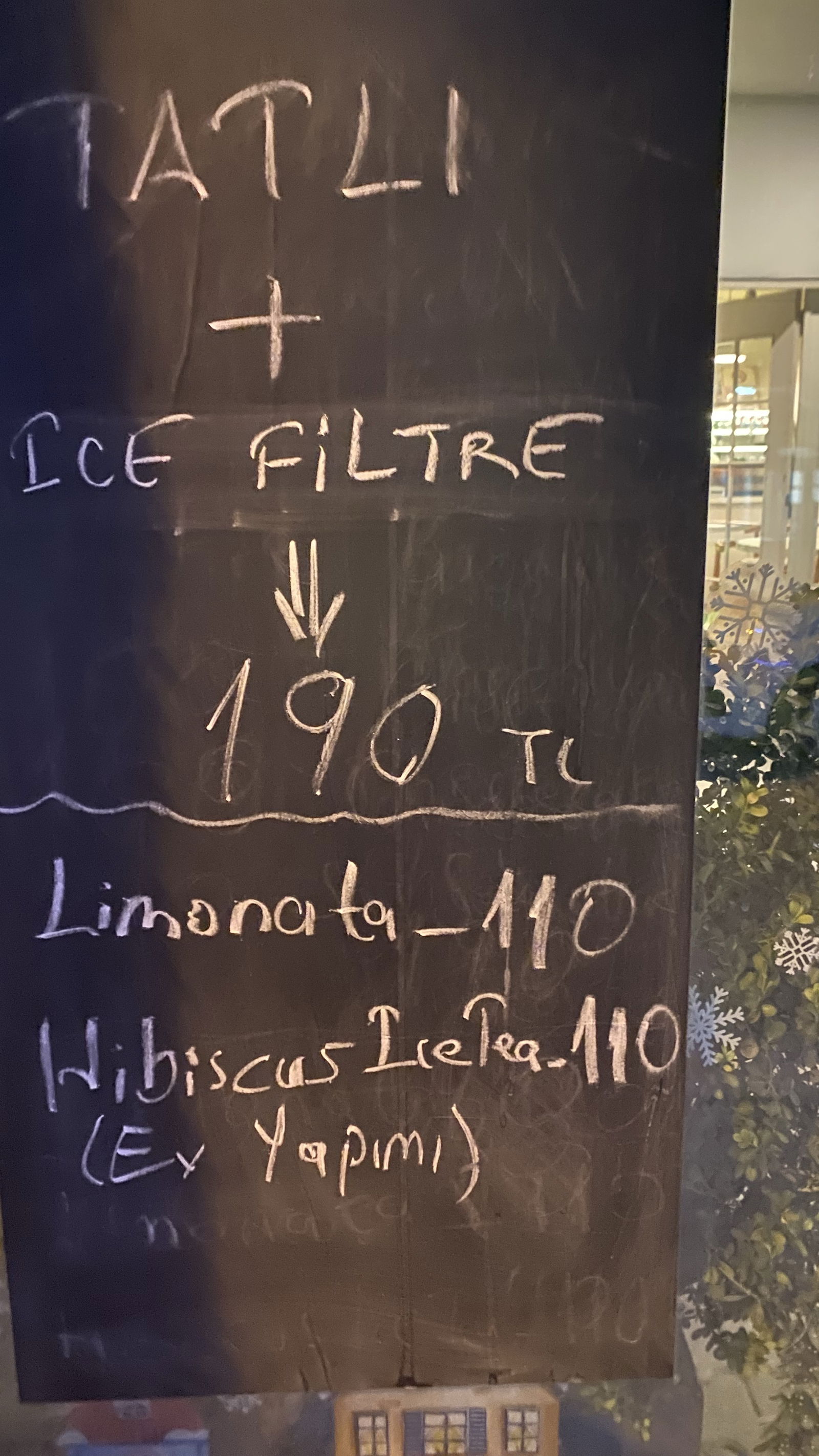 Tatlı + Filtre Kahve 190₺