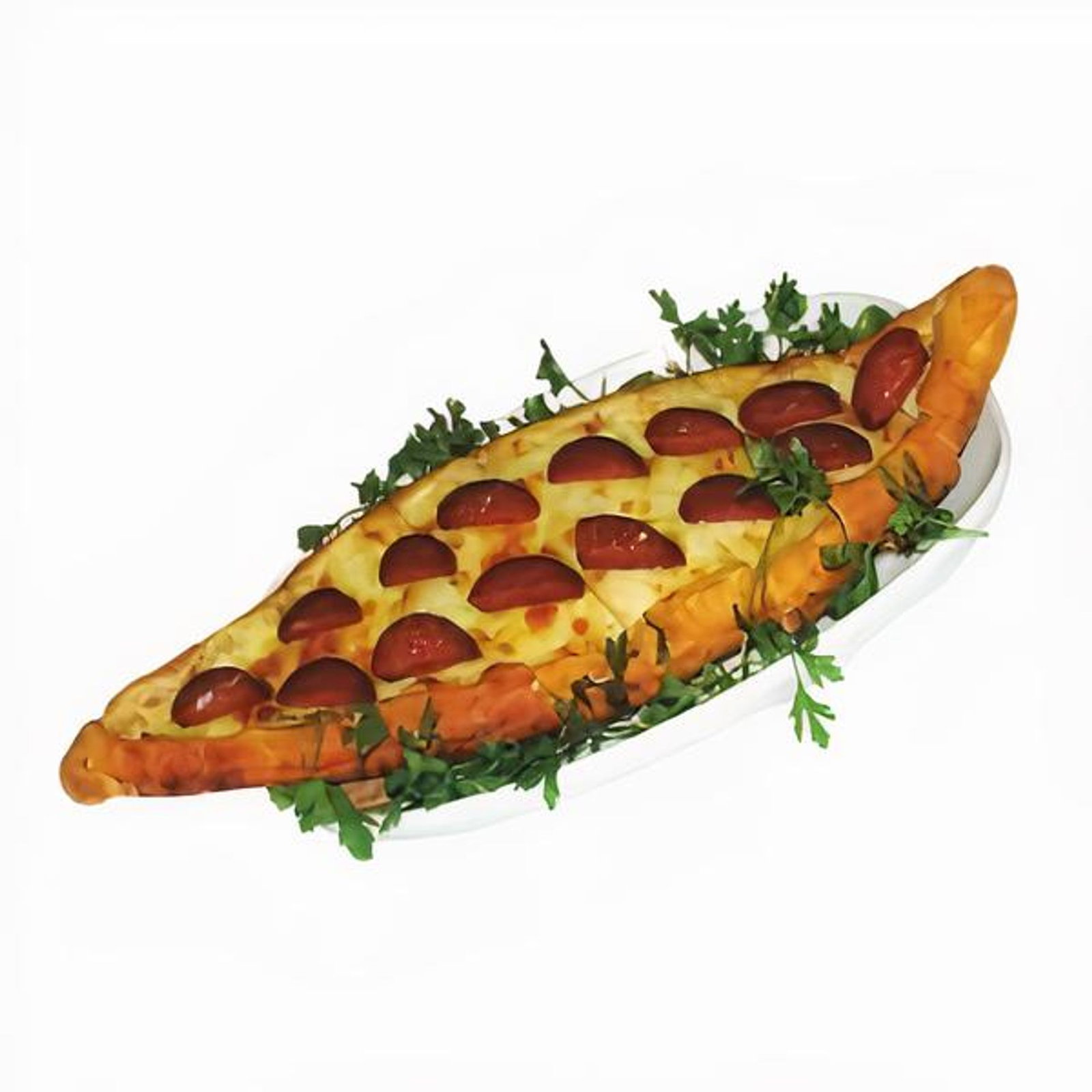 Sucuklu Kaşarlı Pide