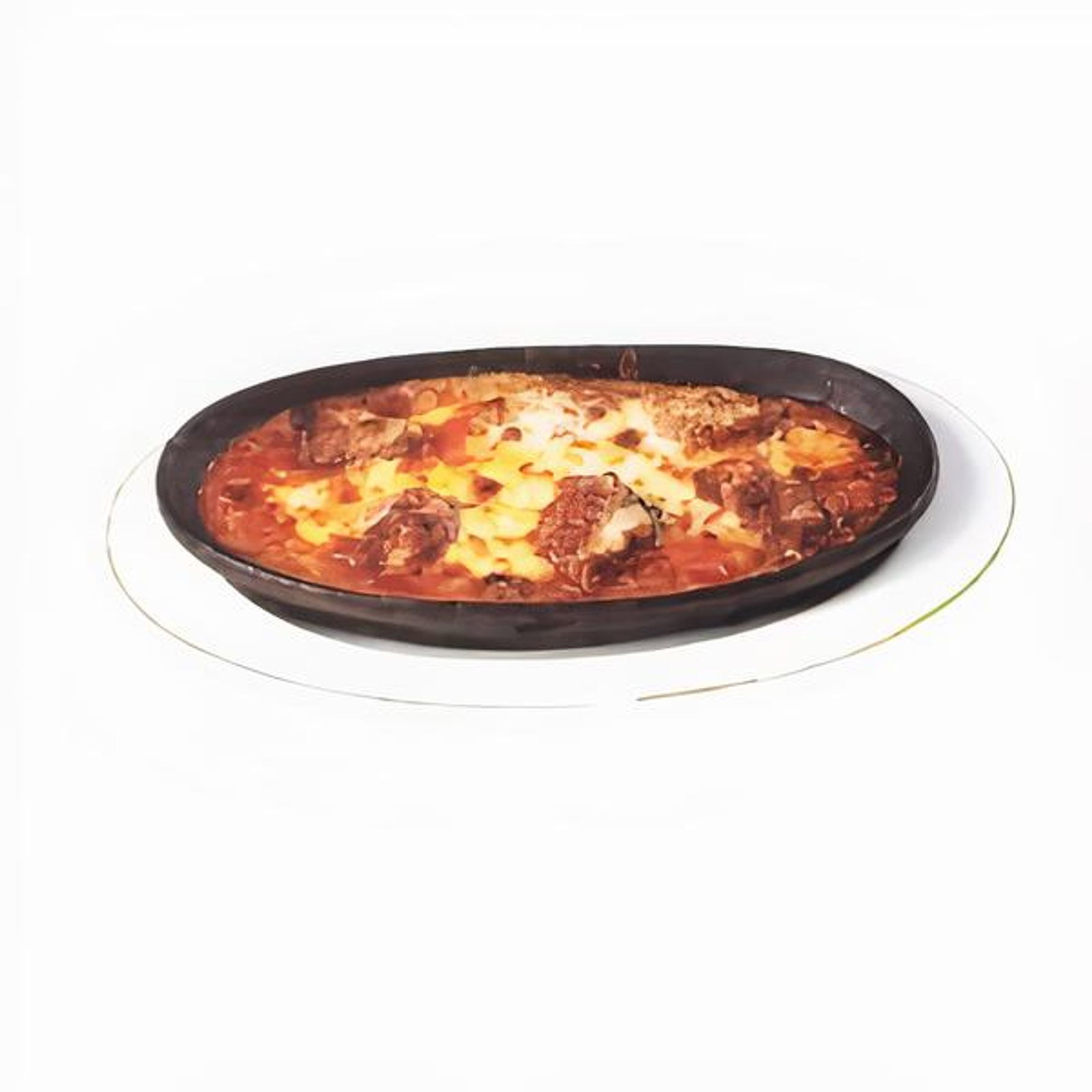 Kiremitte Kaşarlı Köfte