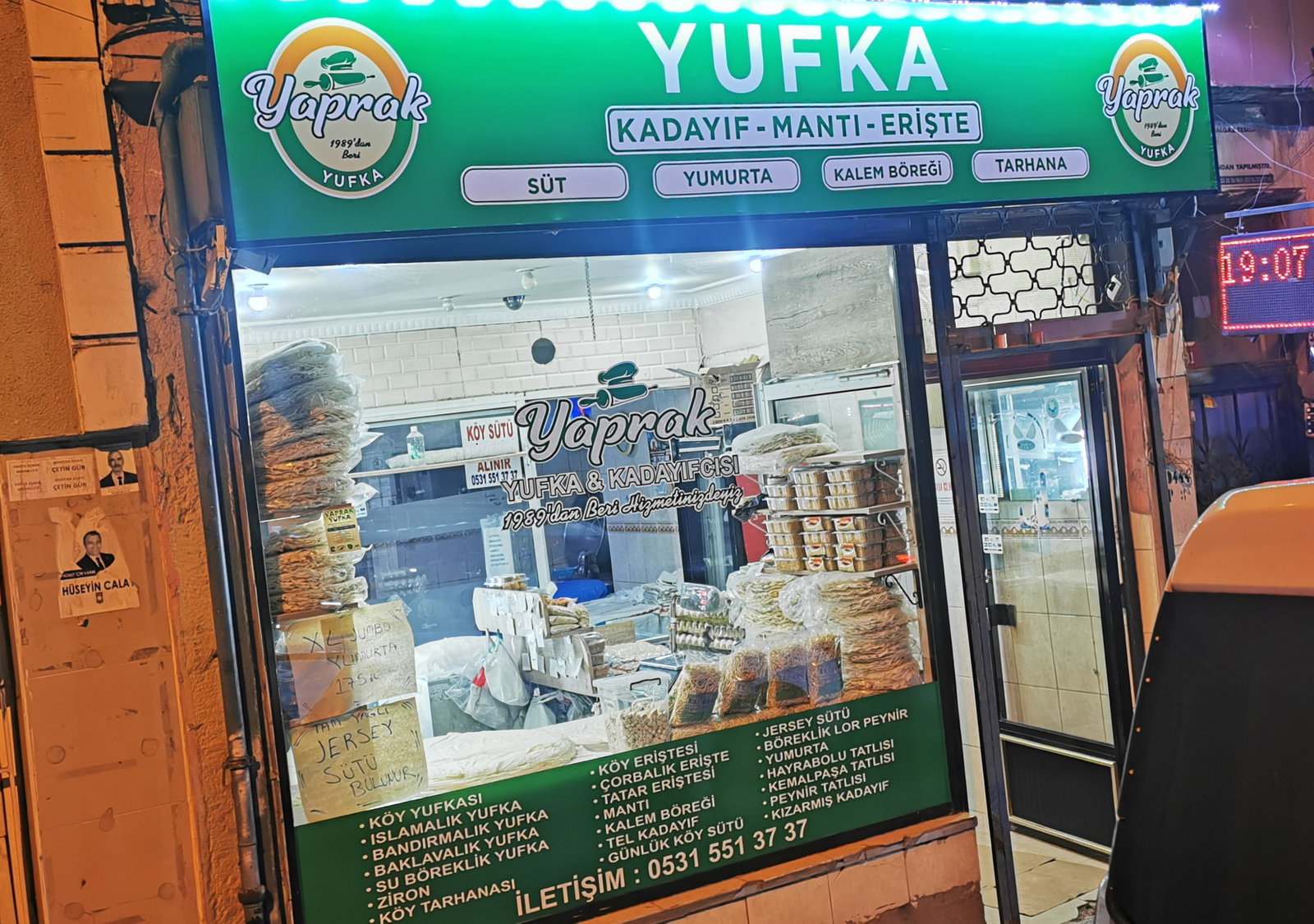 Yufkaci Kagithane Yaprak Yufka Erişte Manti 1989Dan Beri Hizmetinizdeyiz