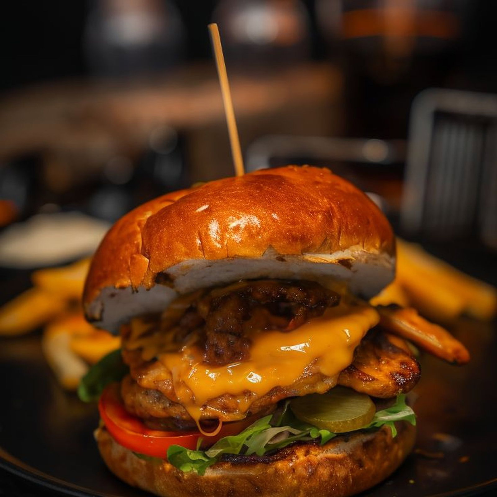 Izgara Tavuk Burger
