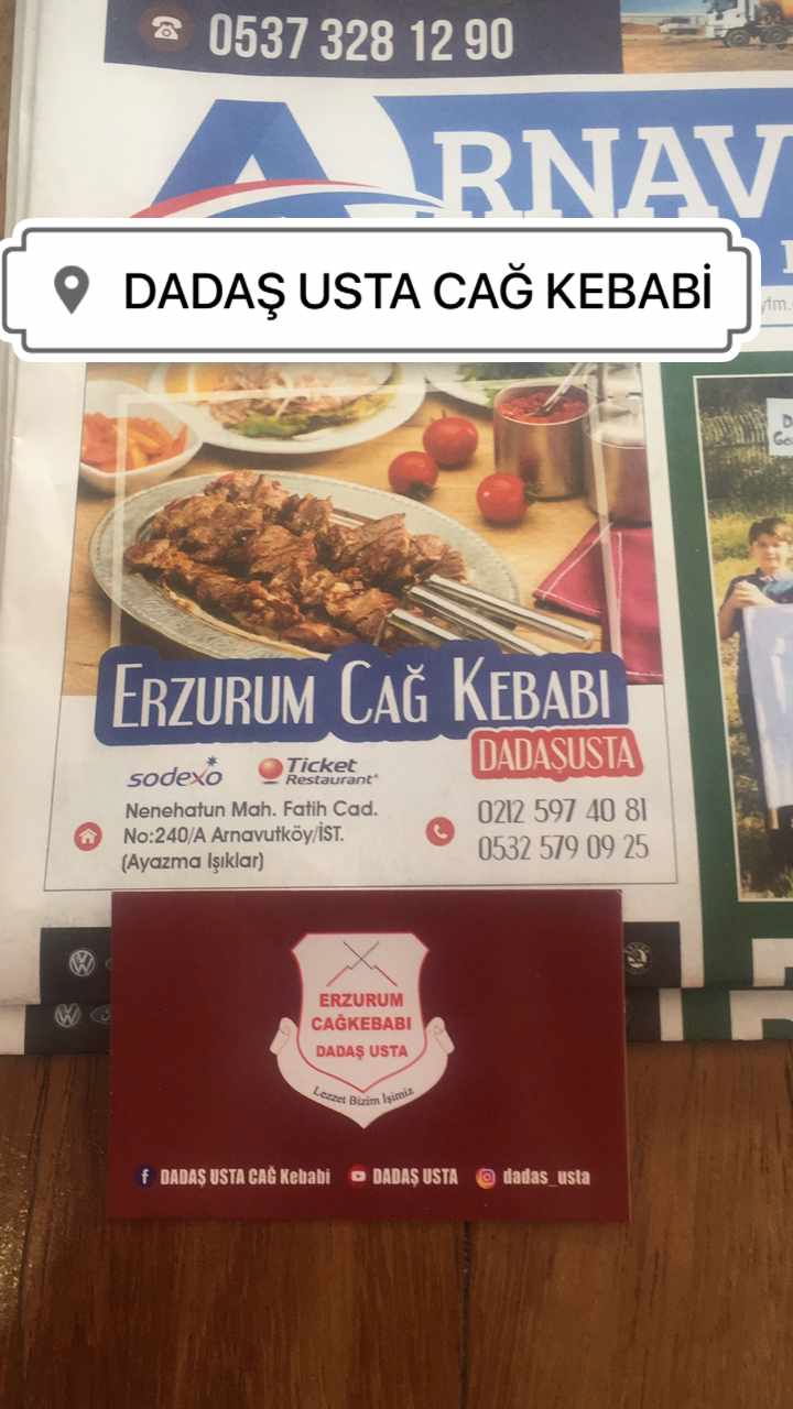 Arnavutköy Erzurum Cağkebabi