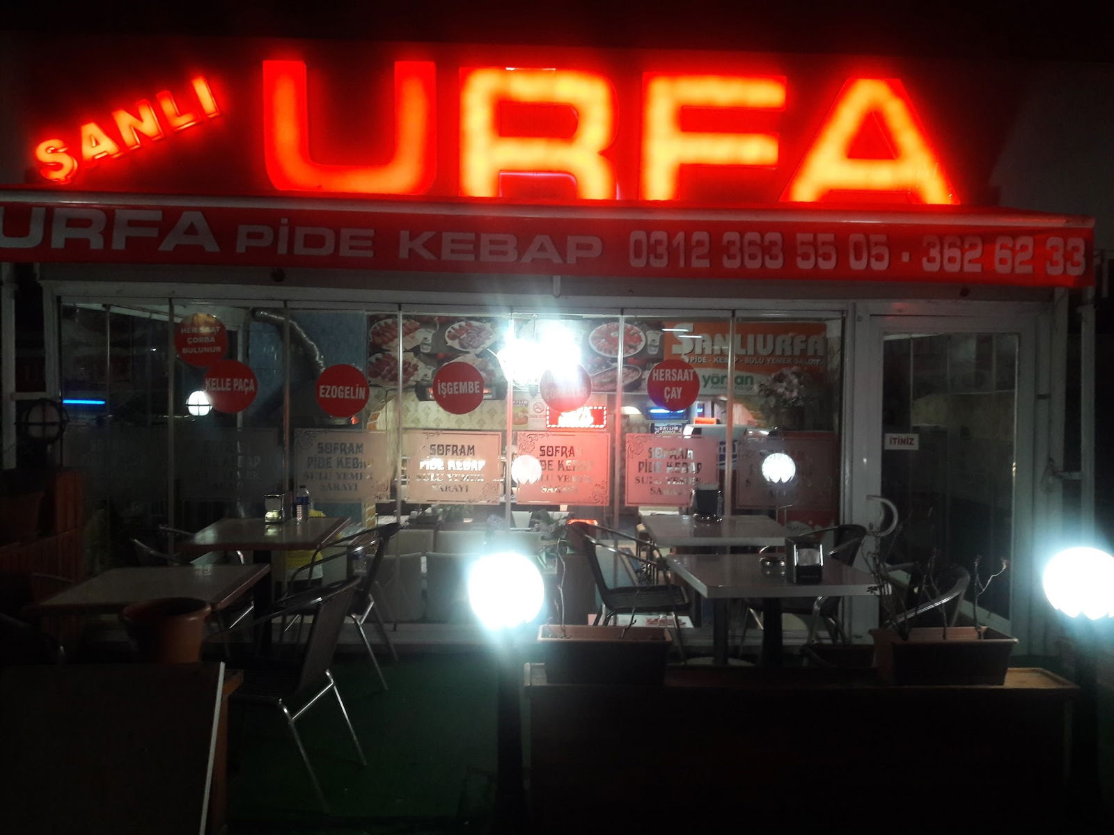 Şanlıurfa Pide Kebap Sulu Yemek Salonu