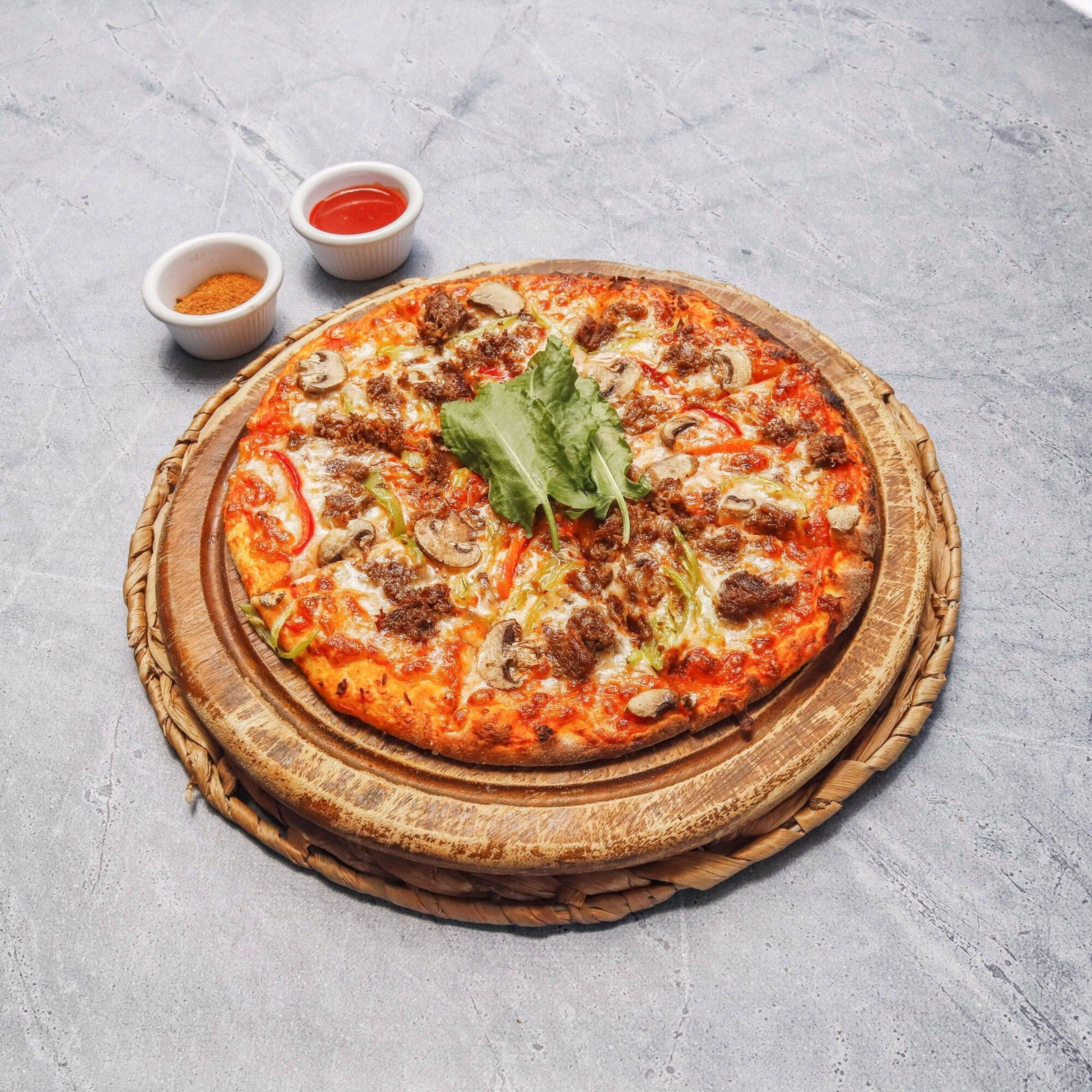 Kıymalı Pizza (Küçük)
