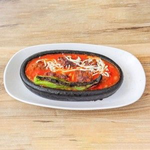 Kiremitte Kaşarlı Köfte