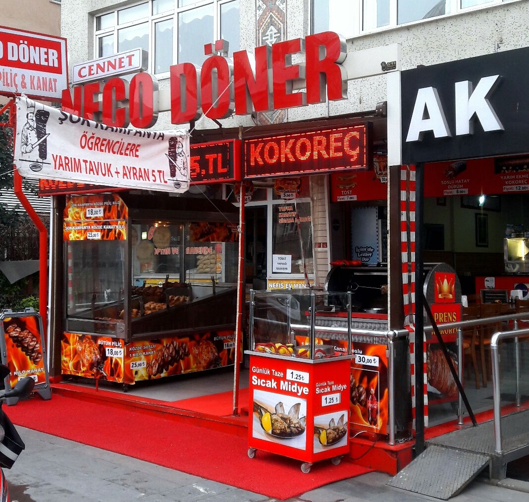 Neco Döner Közde Piliç & Kanat,Küçükçekmece Cennet Mh.