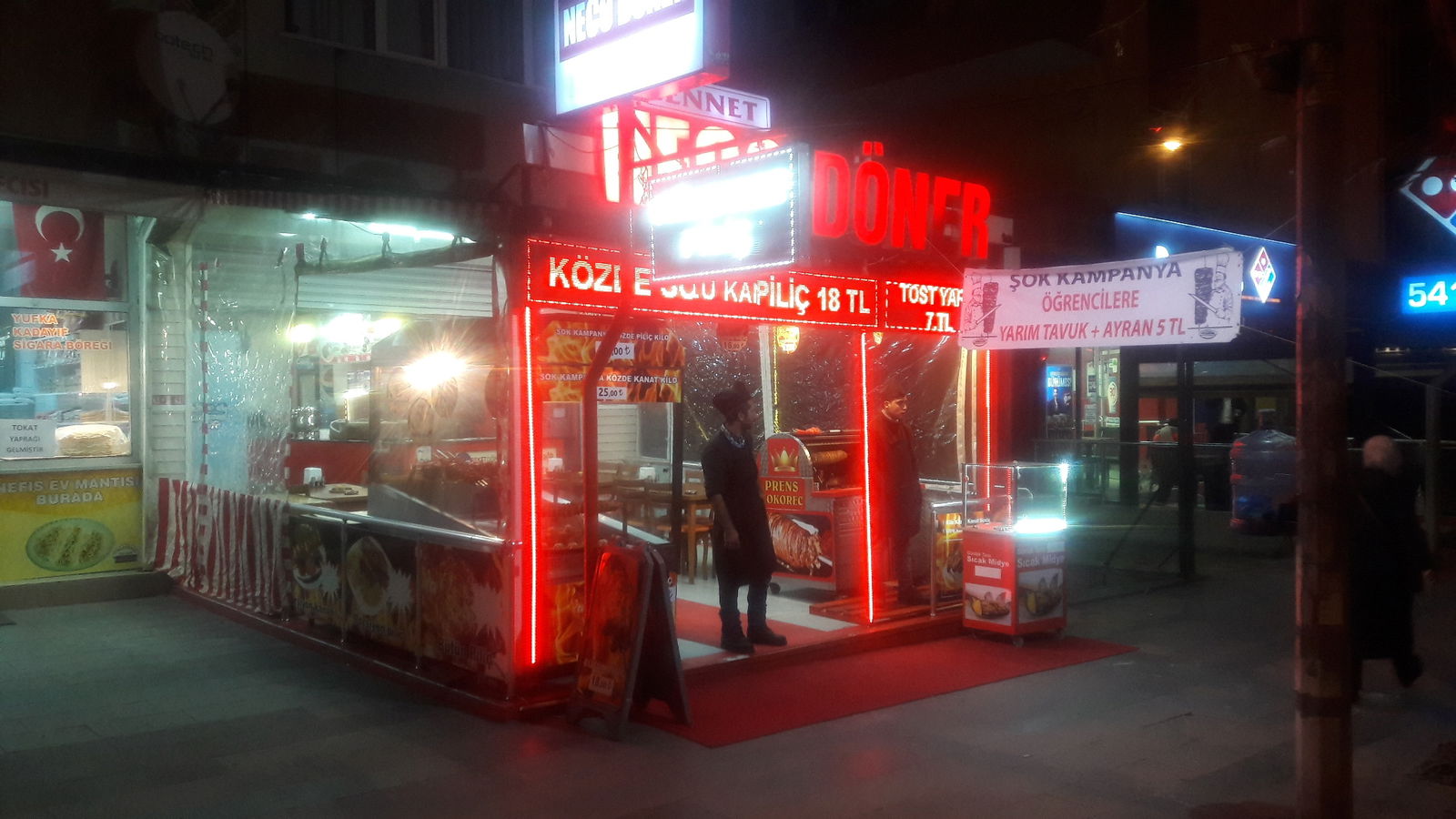 Neco Döner Közde Piliç & Kanat,Küçükçekmece Cennet Mh.