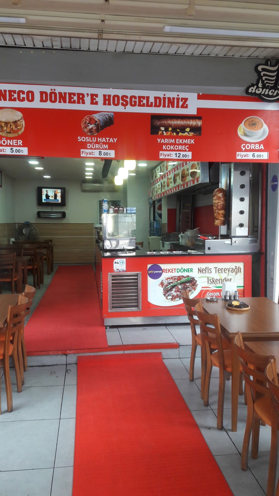 Neco Döner Közde Piliç & Kanat,Küçükçekmece Cennet Mh.