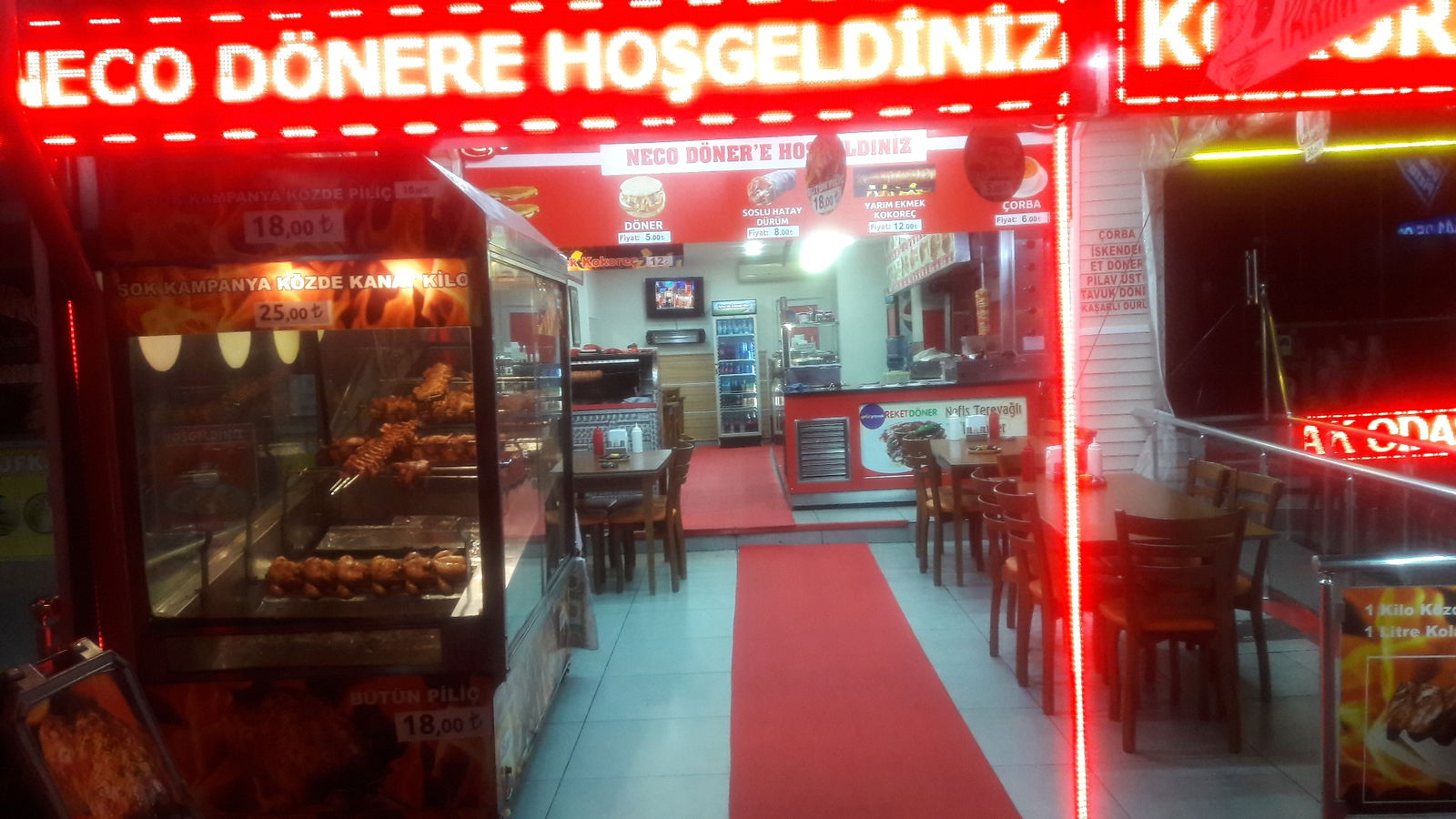 Neco Döner Közde Piliç & Kanat,Küçükçekmece Cennet Mh.