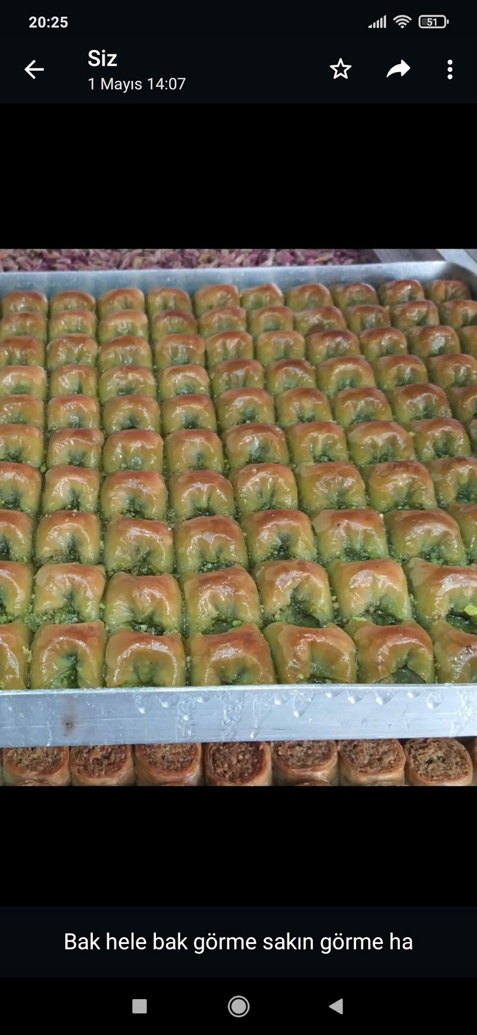 Gaziantep Baklava Yaşar Usta Mecidiye M.H Uzundere