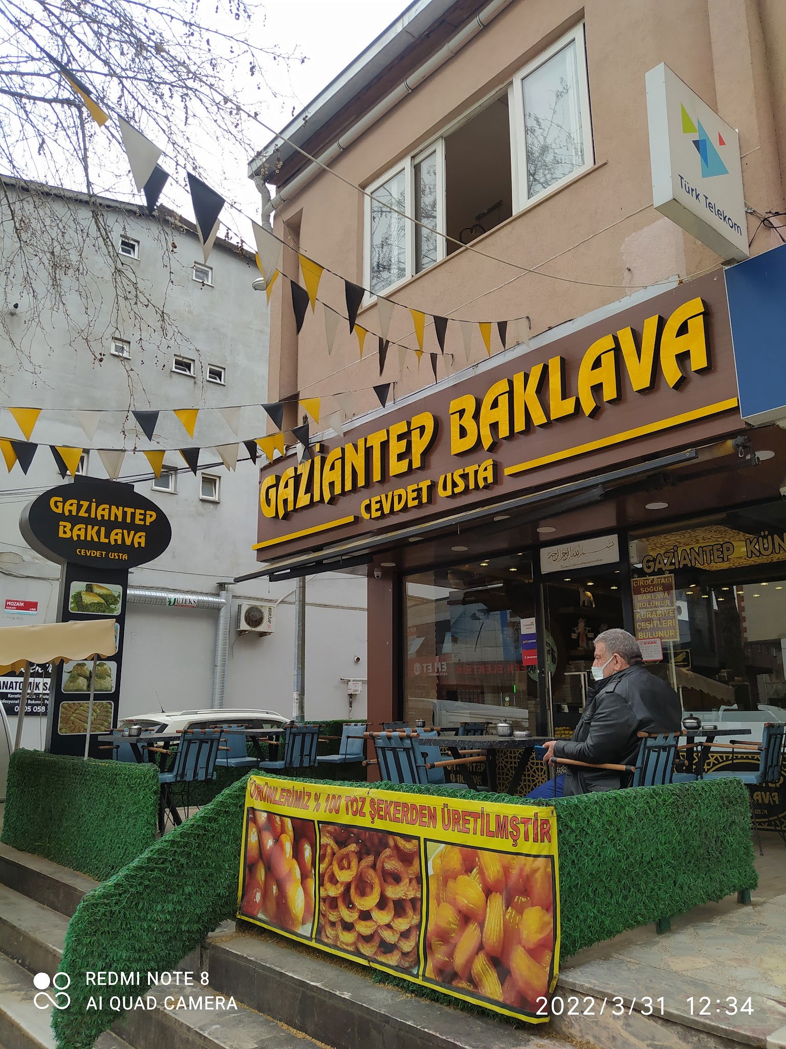 Gaziantep Baklava Yaşar Usta Mecidiye M.H Uzundere