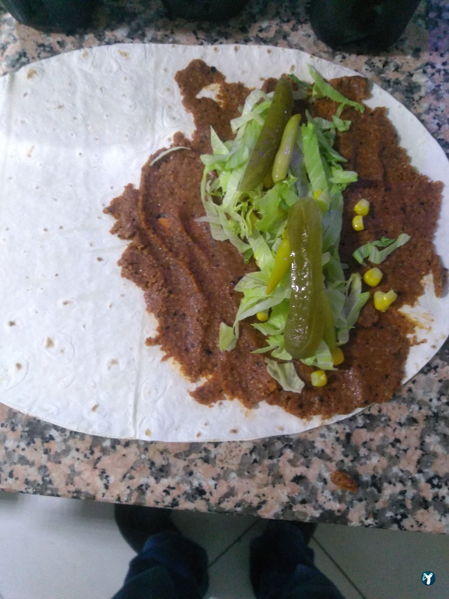 Köylü Kızı Bazlama Tost Ve Tavuklu Pilav