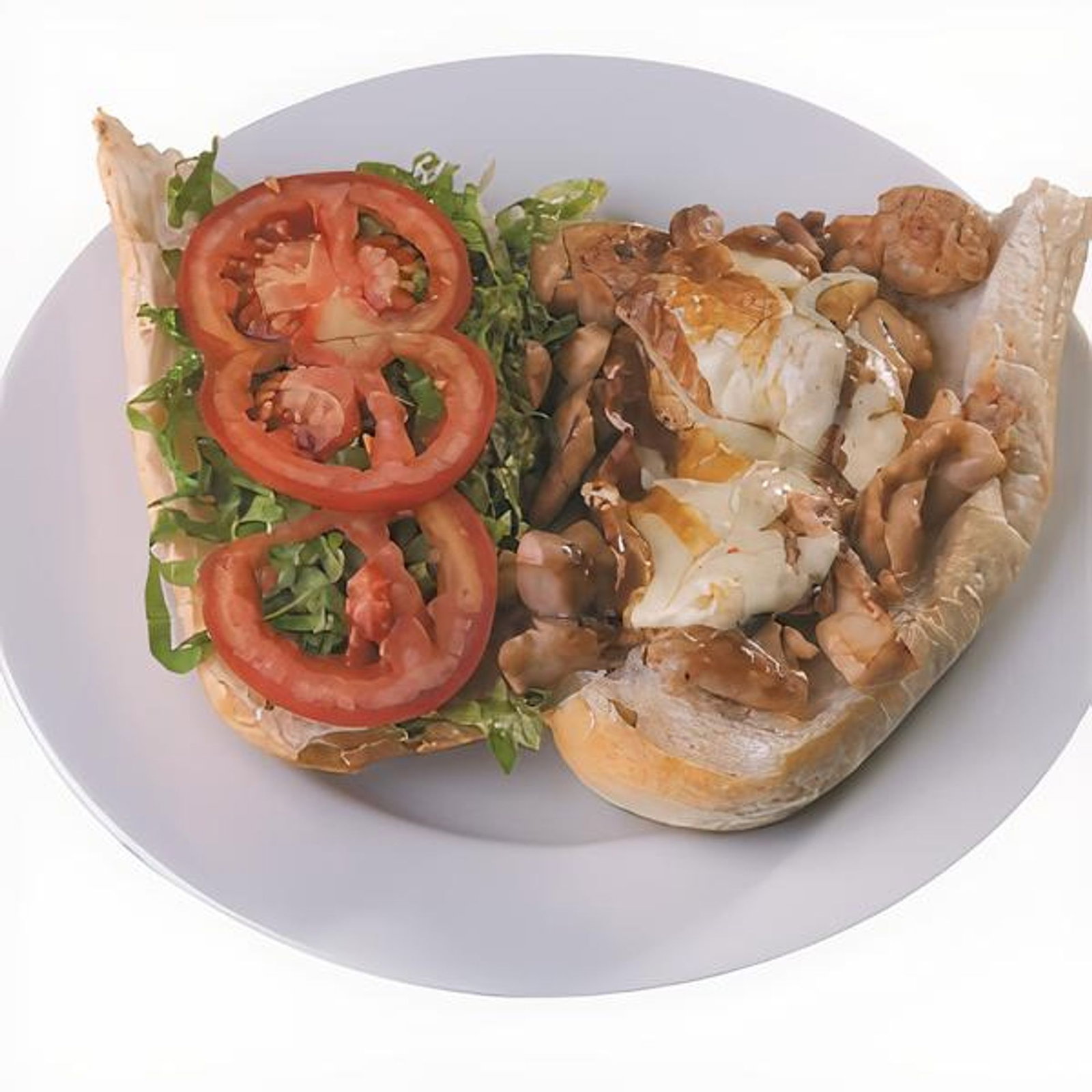 Yarım Ekmek Arası Kaşarlı Tavuk Şiş