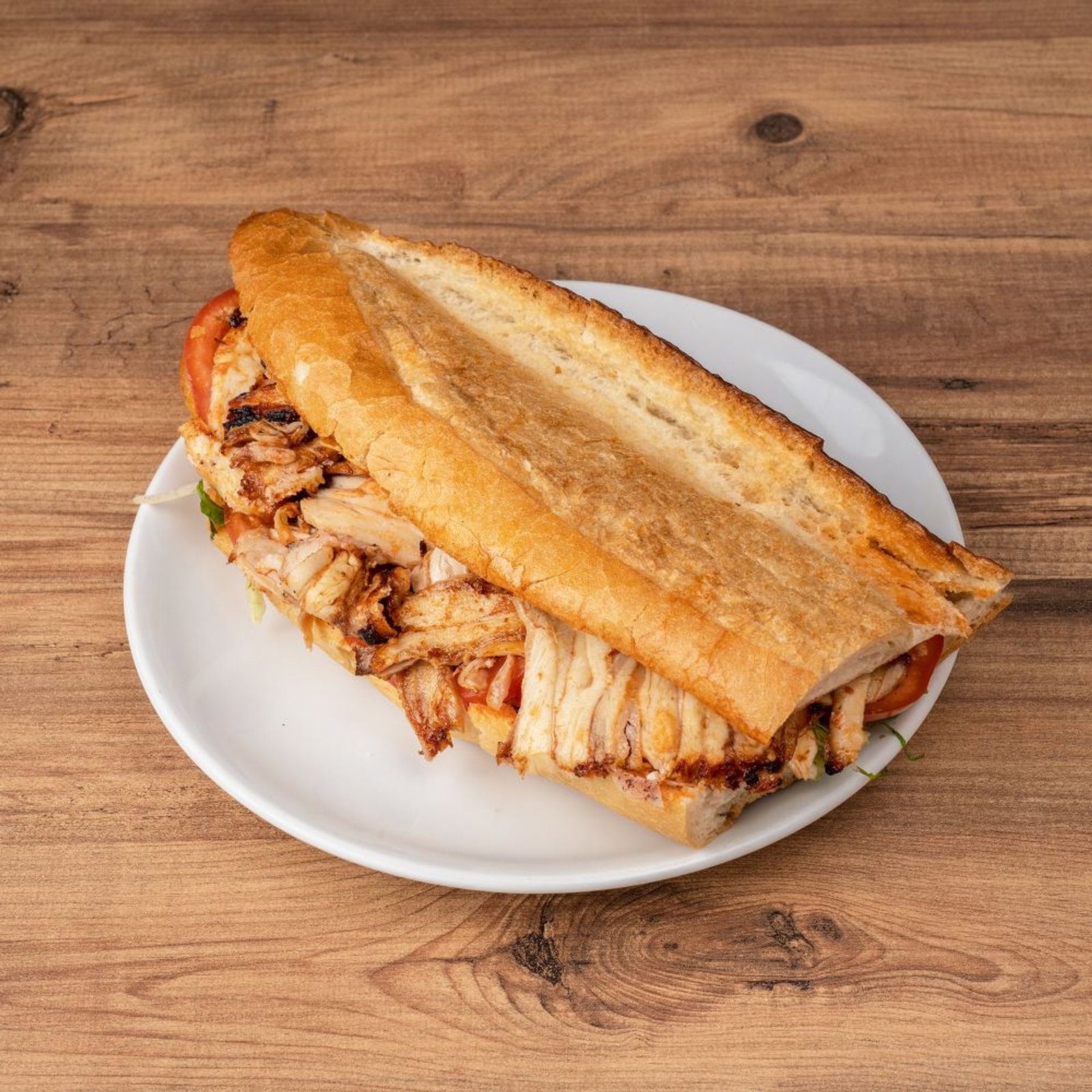 Ekmek Arası Cheddarlı Tavuk Döner