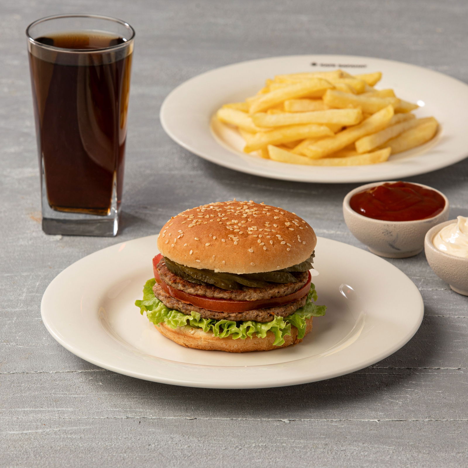 Big Burger Menü