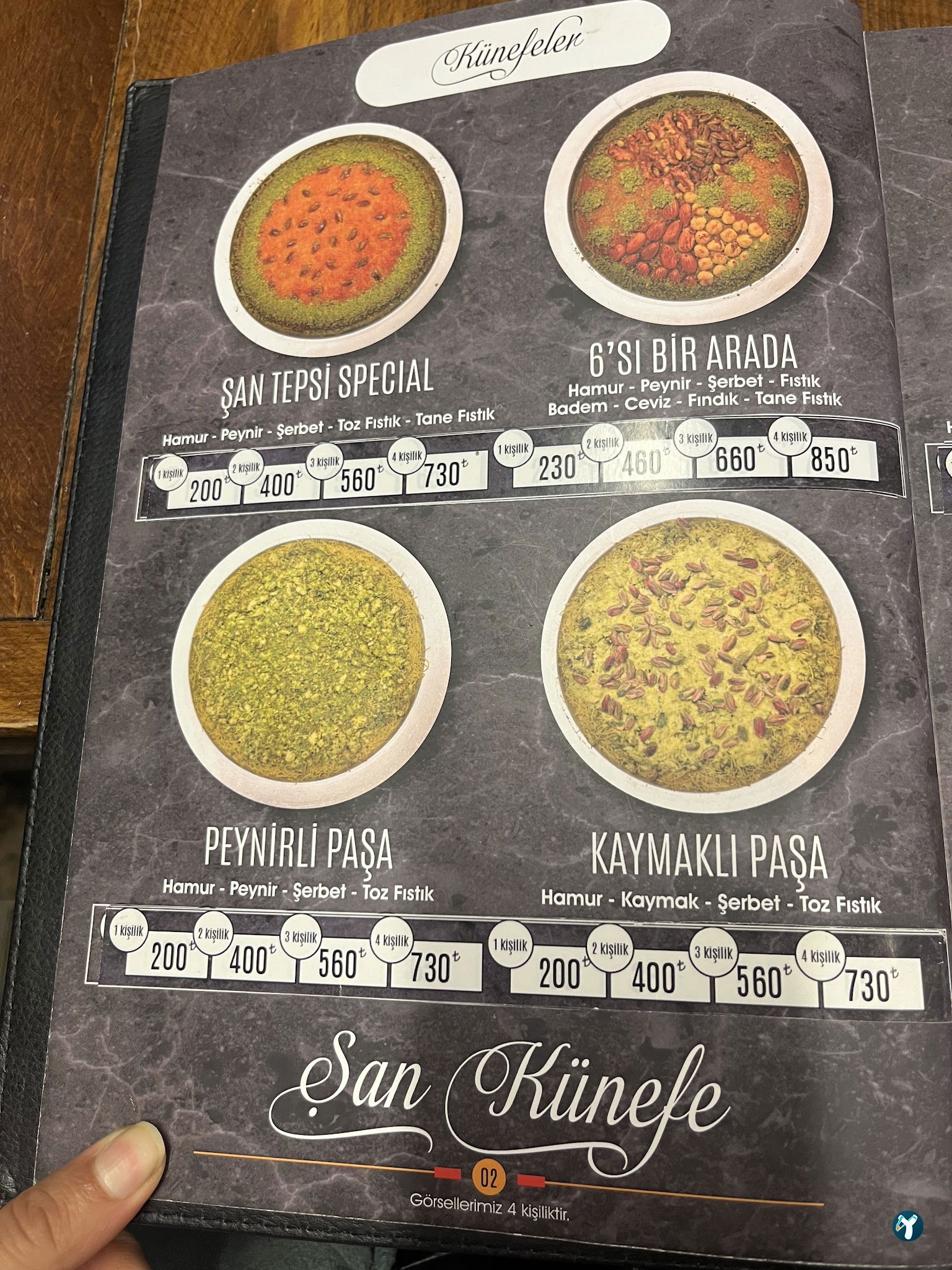 Şan Tepsi Künefe