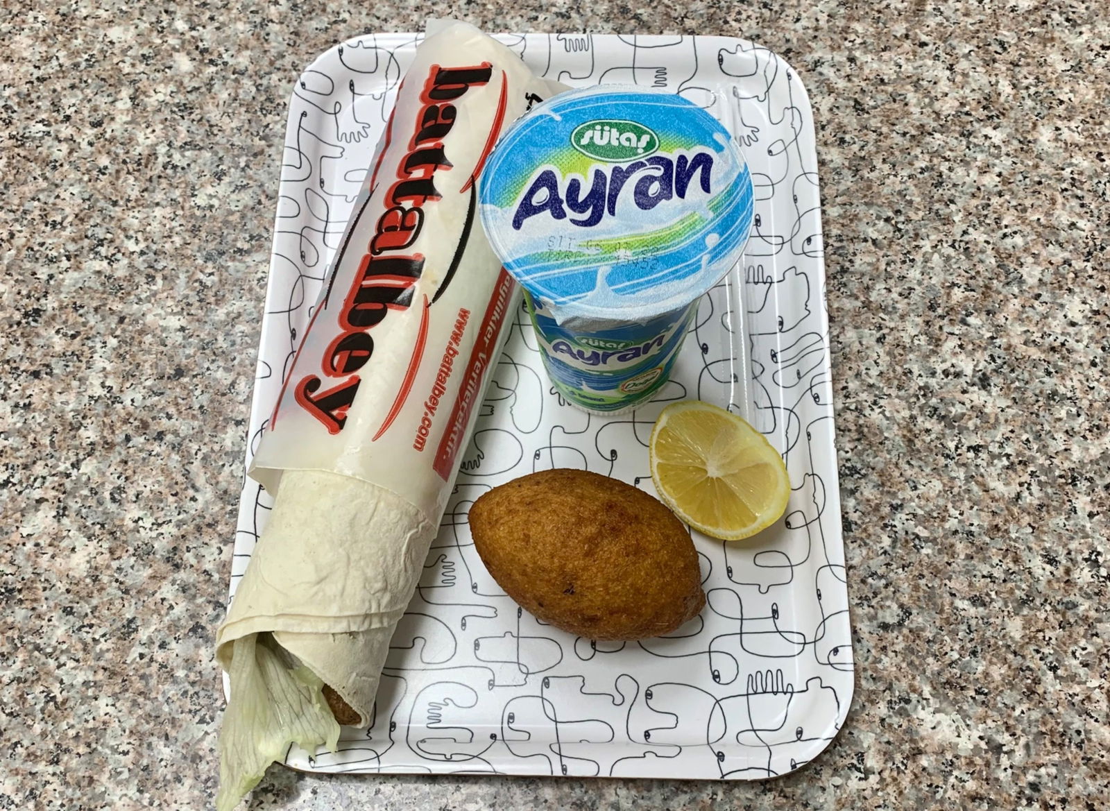 Mega Çiğ Köfte Dürüm & İçli Köfte Menü
