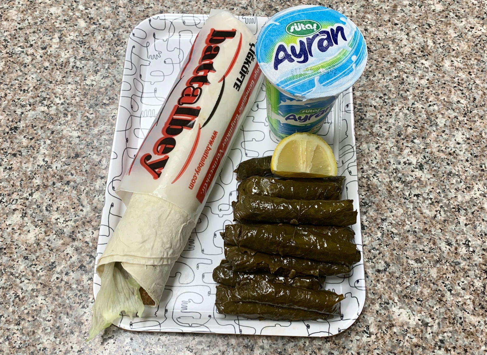 Çiğ Köfte Dürüm & Sarma Menü