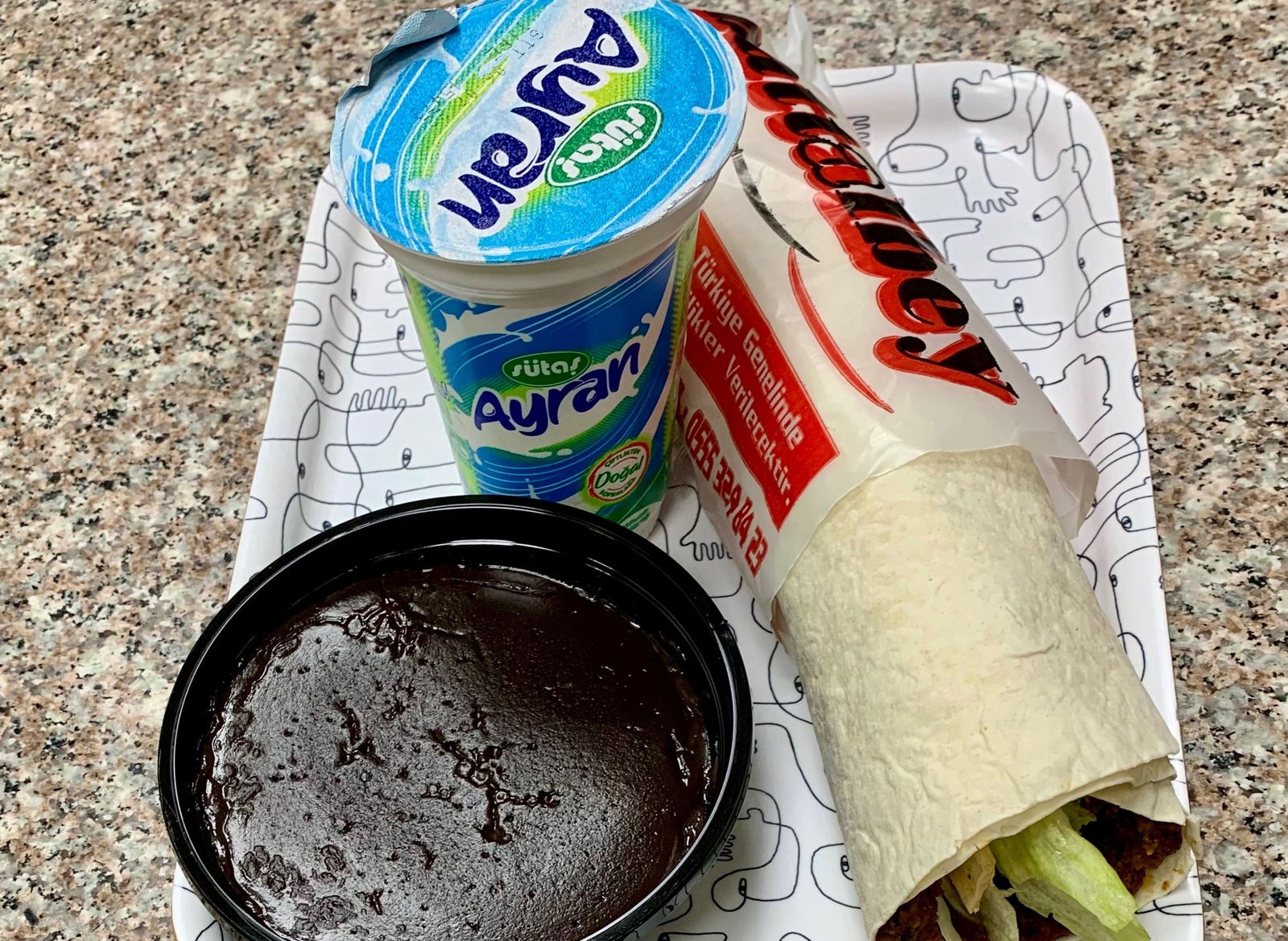 Jumbo Çiğ Köfte Dürüm & Supangle Menü
