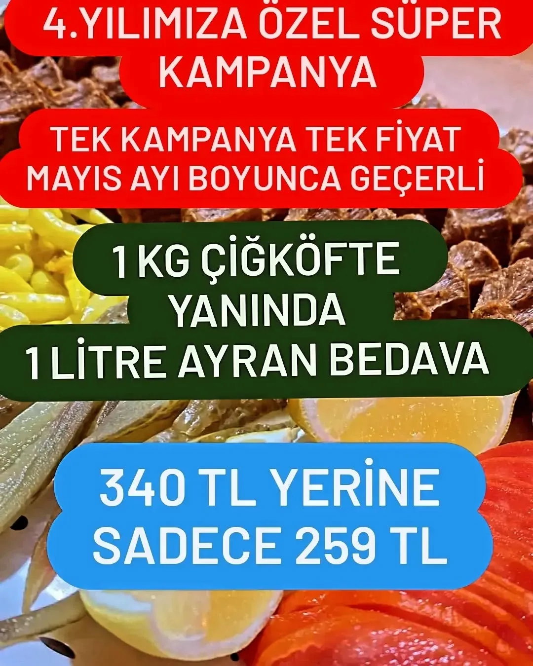 Tarihi Antep Çiğköfte Selçuk Şube