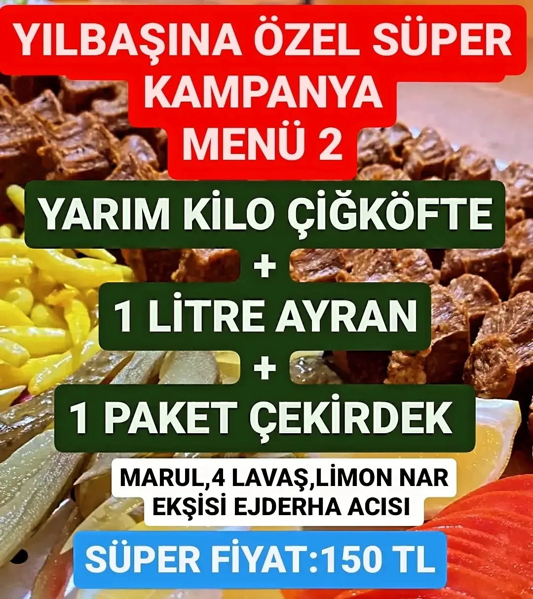 Tarihi Antep Çiğköfte Selçuk Şube