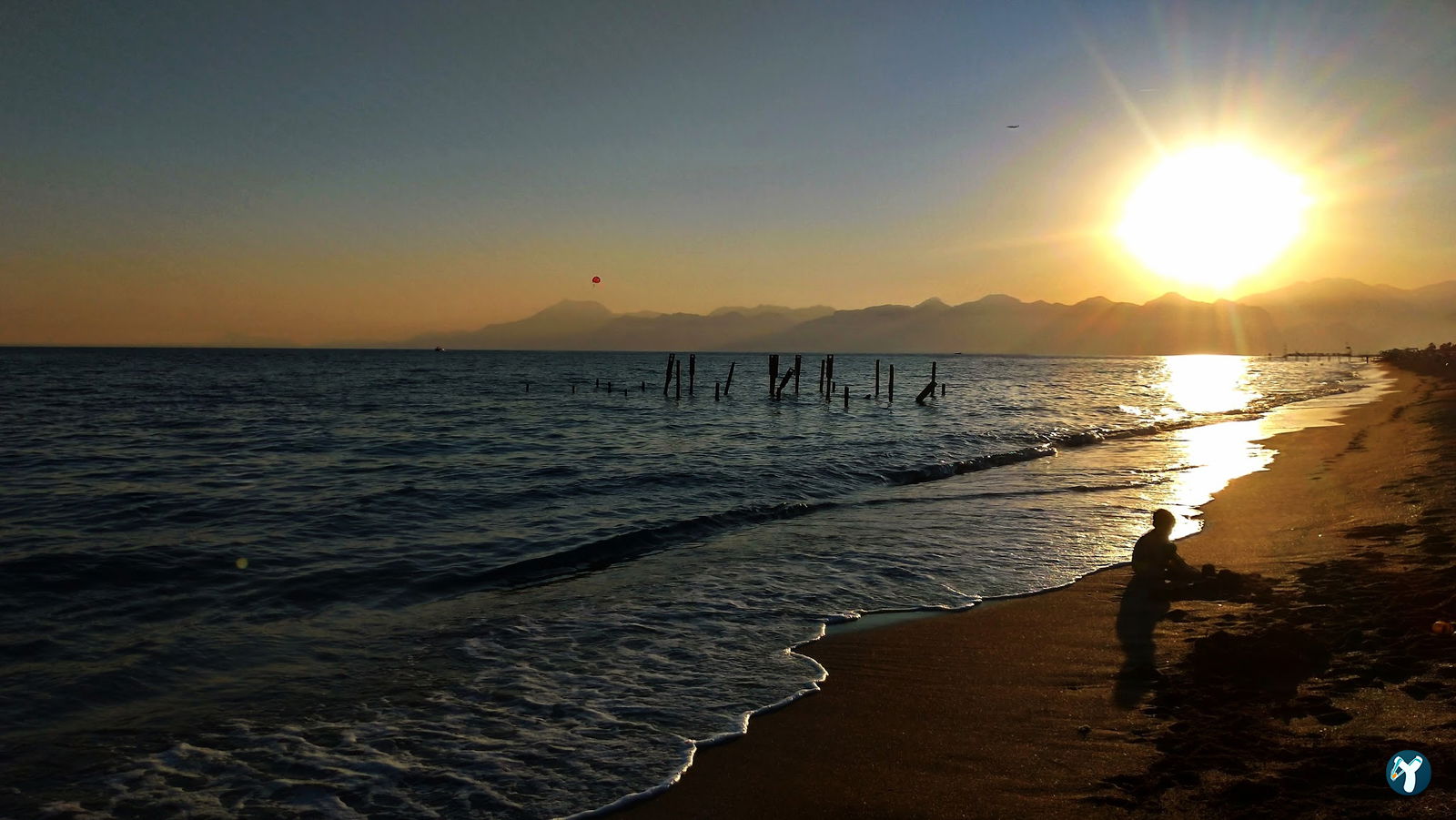 Red & White Beach
