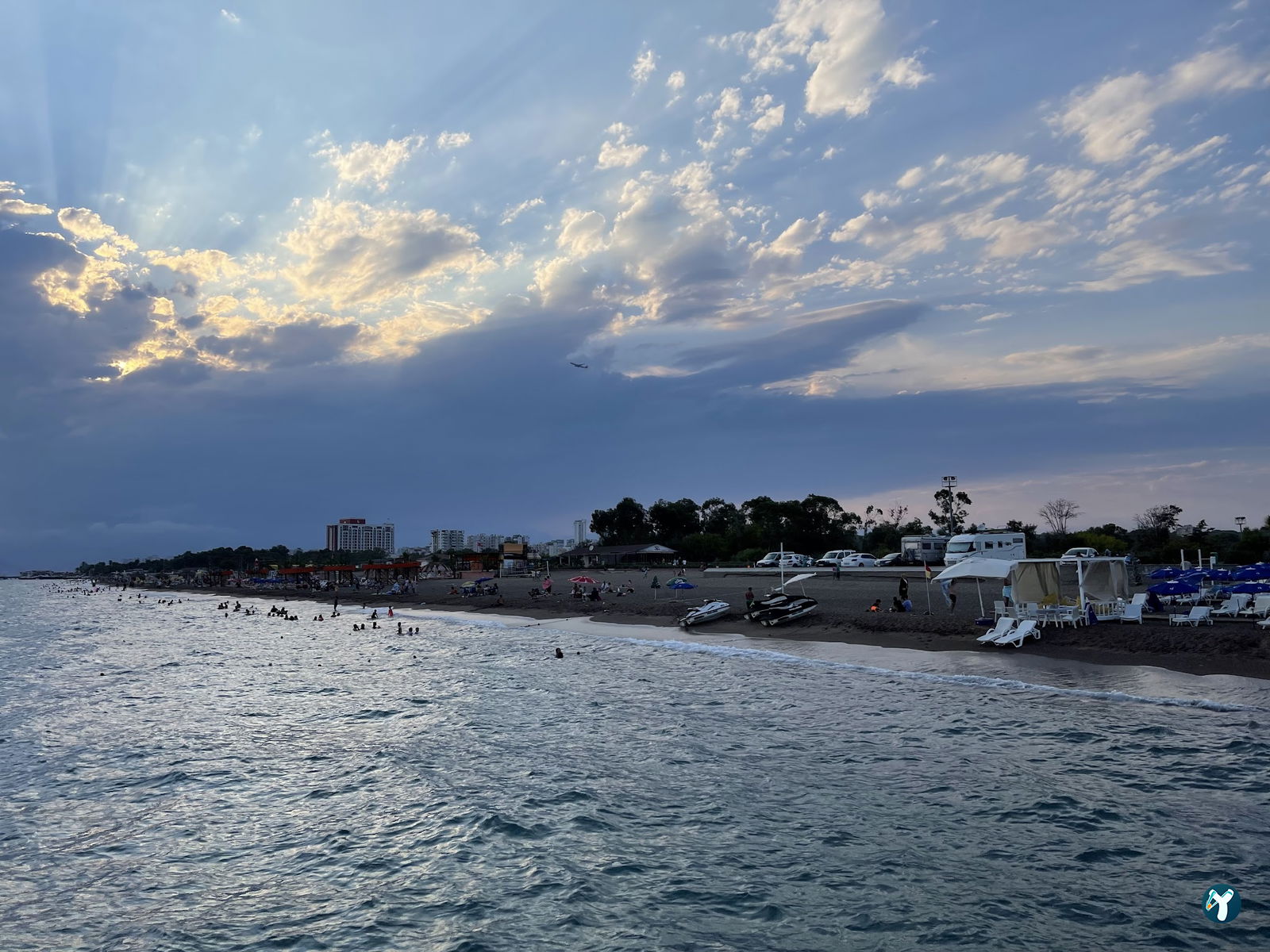 Red & White Beach