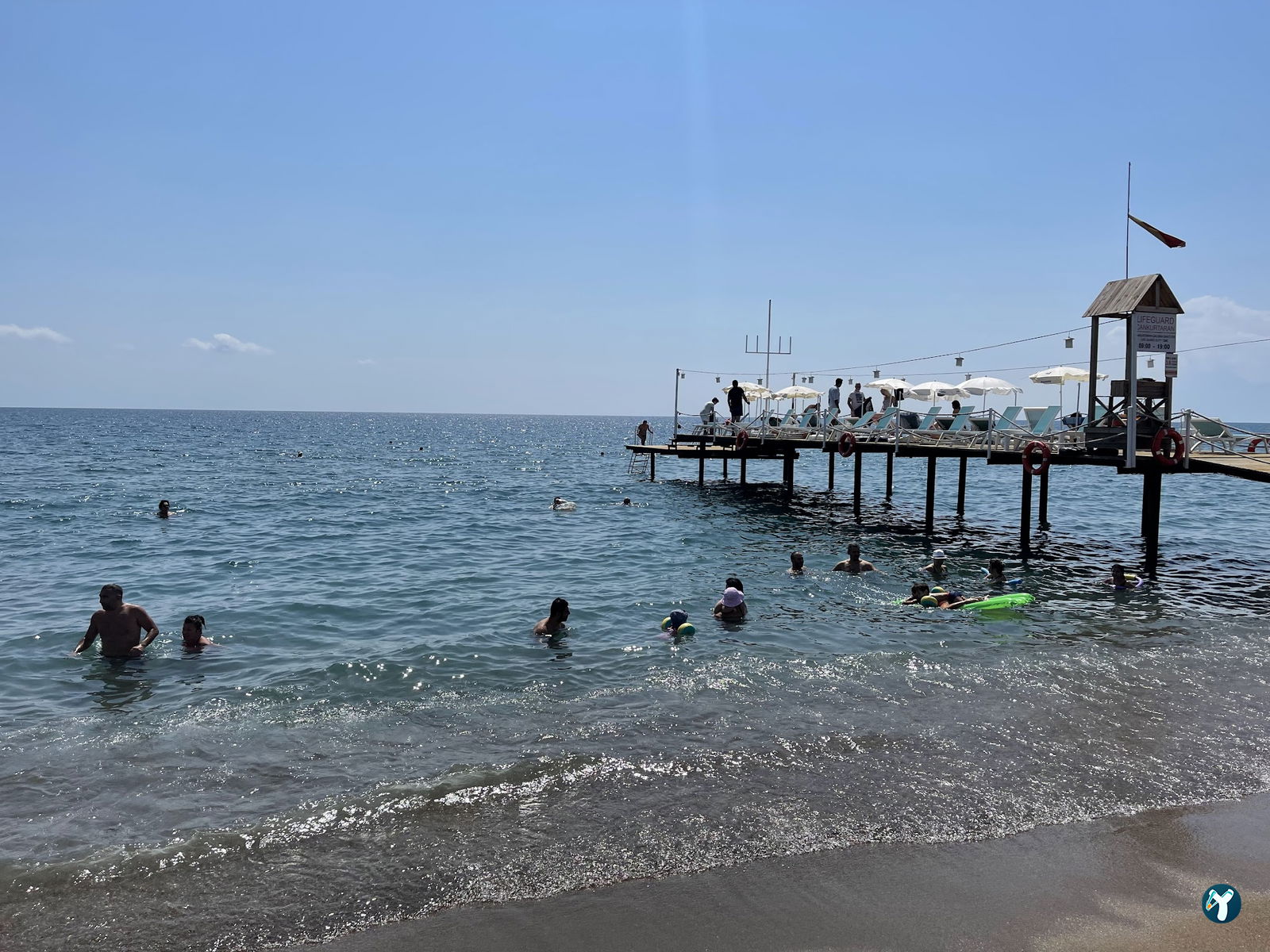 Red & White Beach