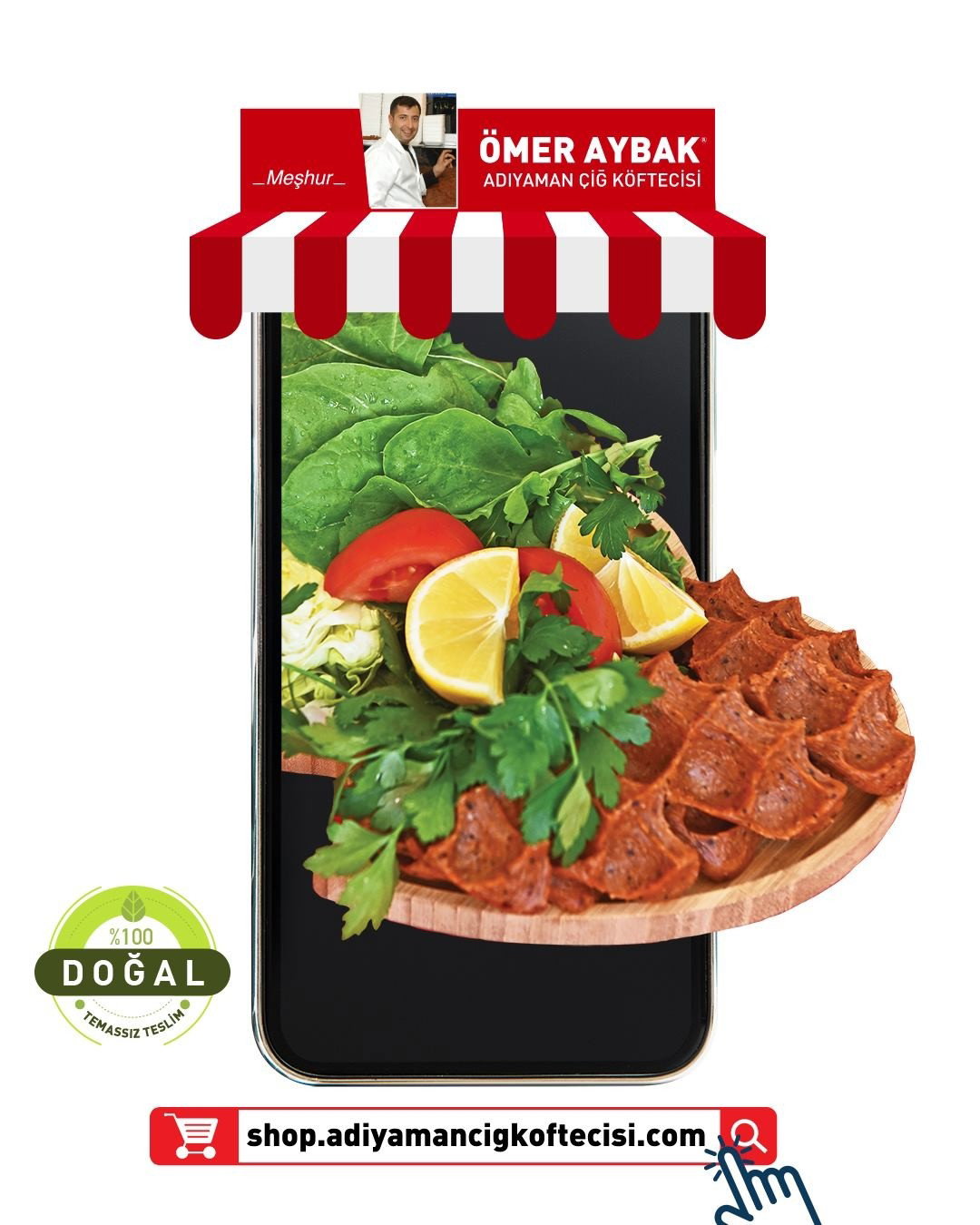 Meshur Adiyaman Cig Koftecisi Omer Usta