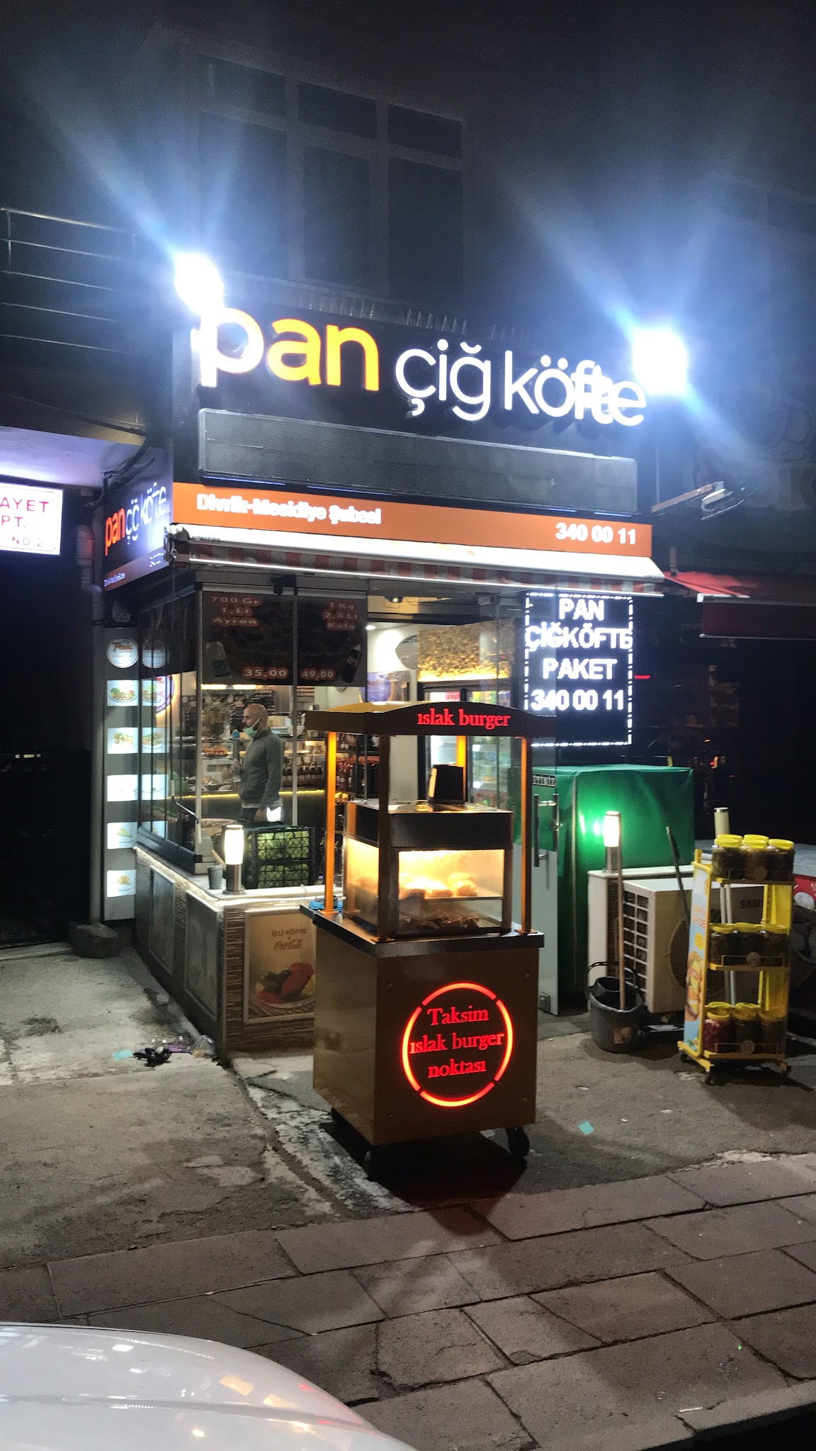 Pan Çiğköfte Mecidiye Divrik Caddesi Keçiören
