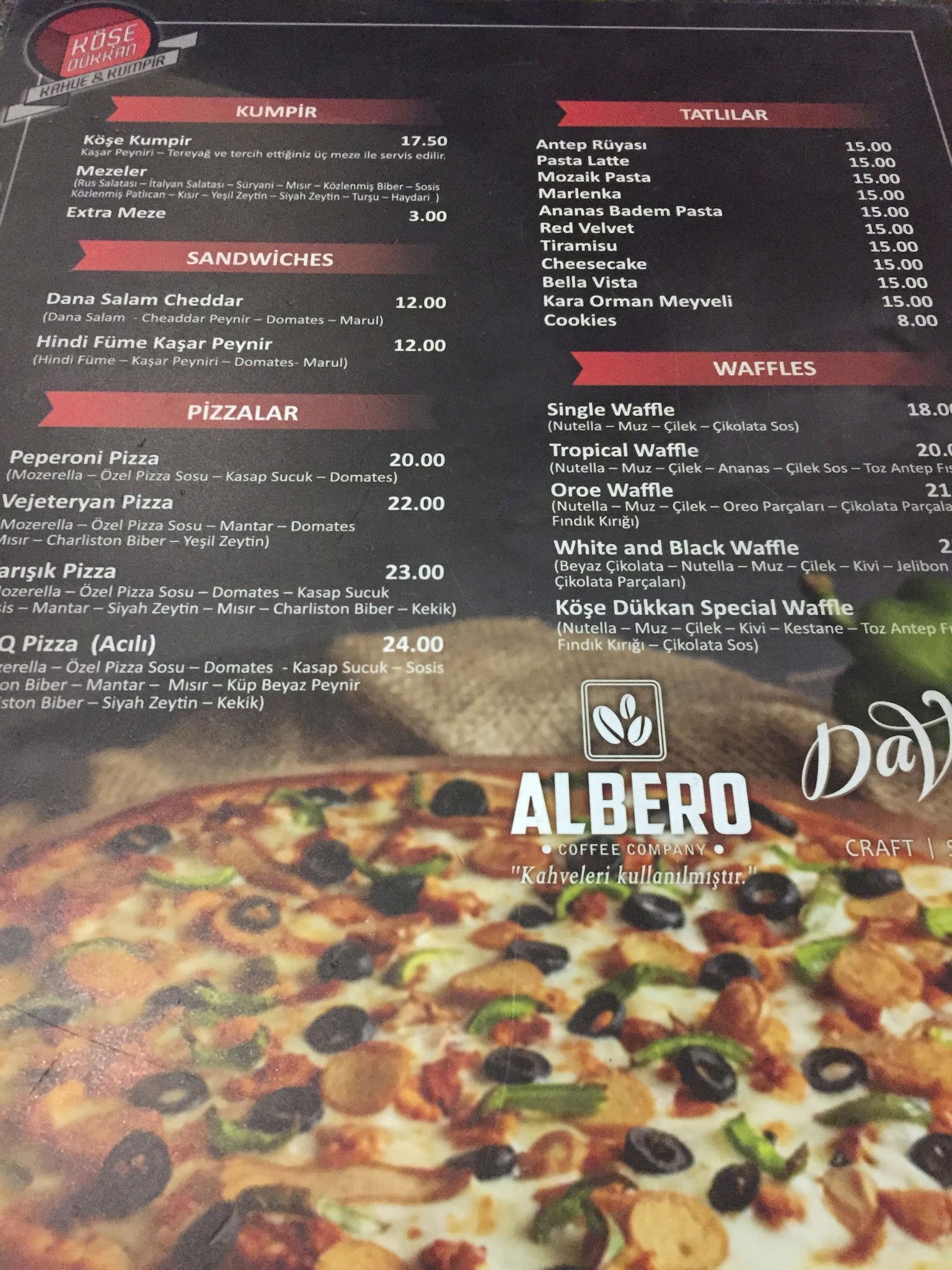 Köşe Dükkan Kumpir-Waffle