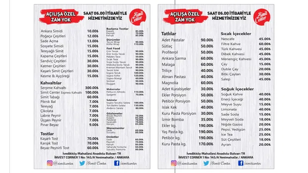 Simit Center Cafe Bistro resimleri