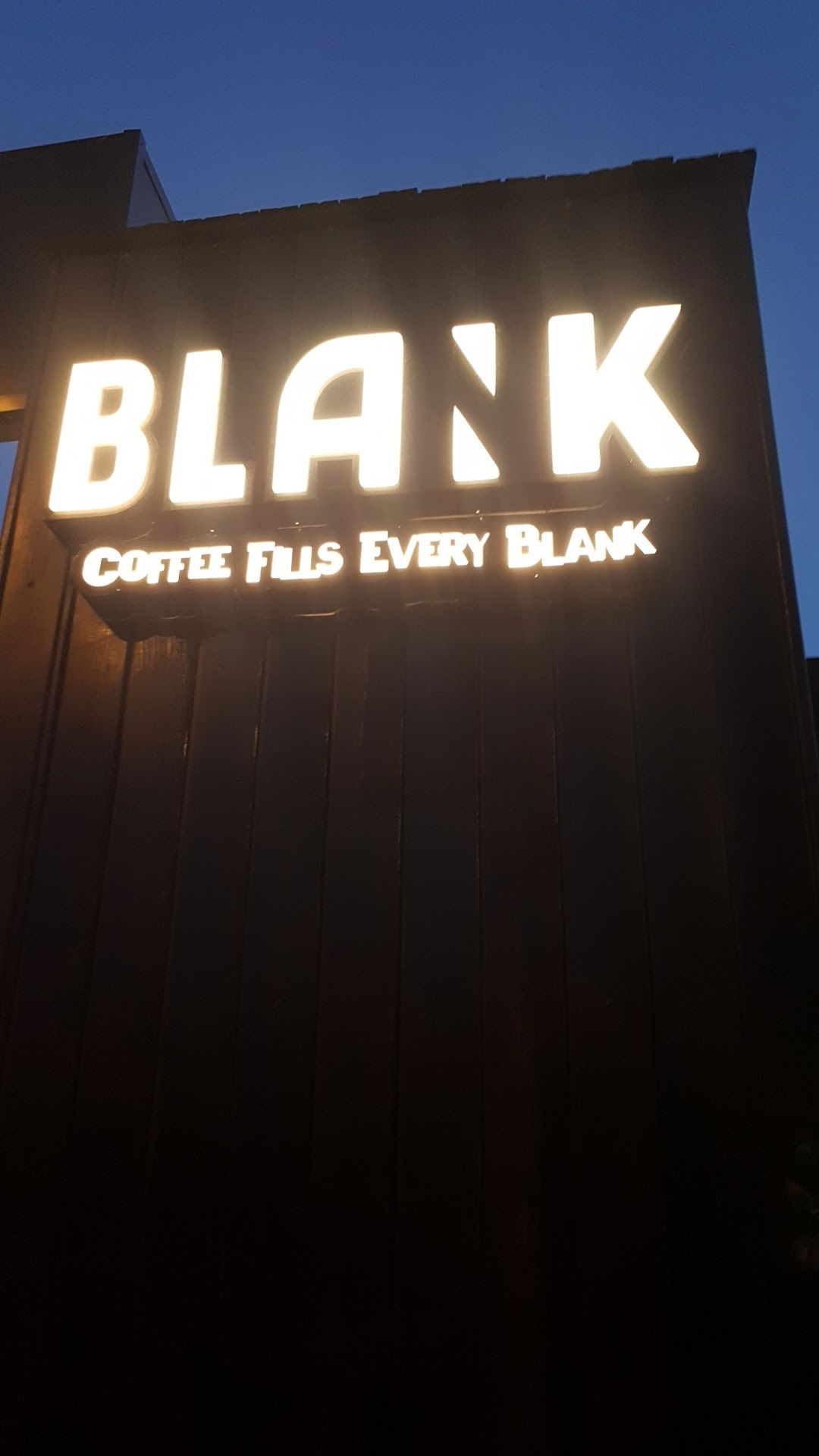 Blank Coffee