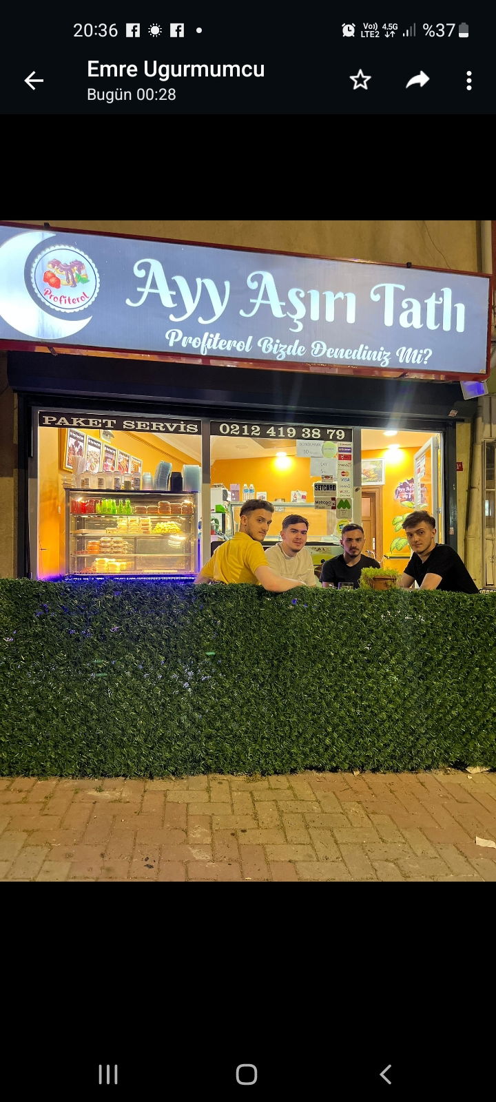 Aşırı Tatlı Profiterol(75Yıl Mah) Sultangazi