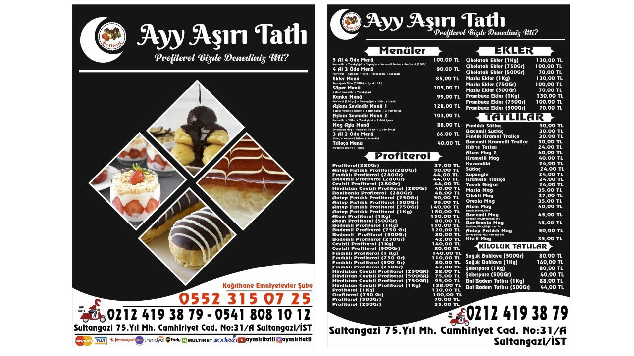 Aşırı Tatlı Profiterol(75Yıl Mah) Sultangazi