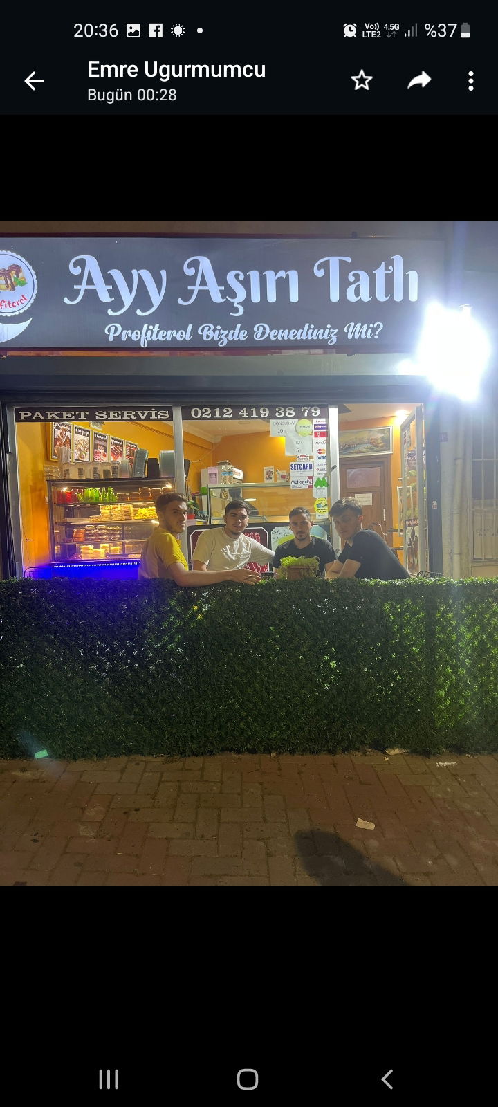 Aşırı Tatlı Profiterol(75Yıl Mah) Sultangazi