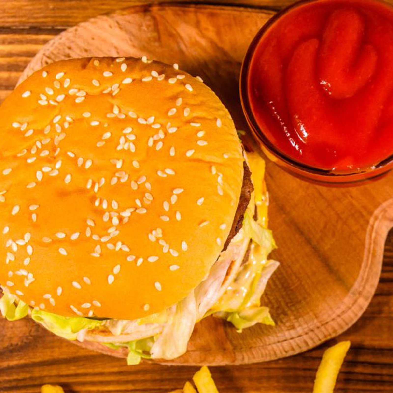 Double Crispy Burger