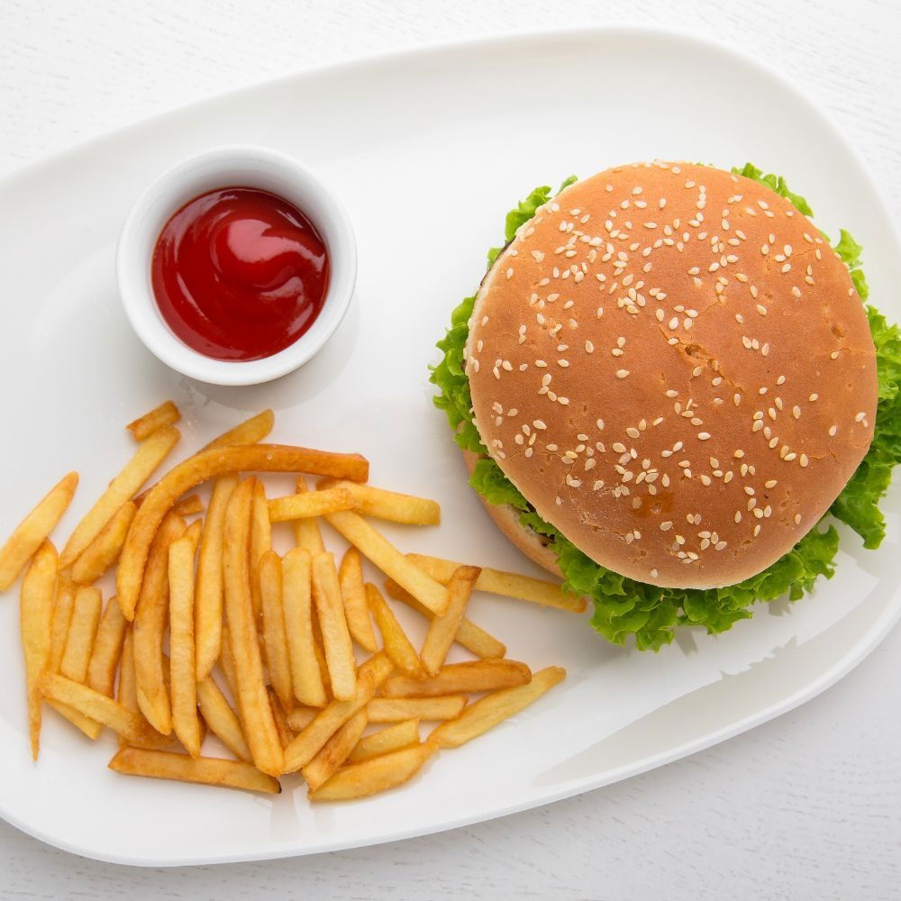Karnı Kaşarlı Burger