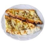 Kuşbaşılı Mantarlı Pide