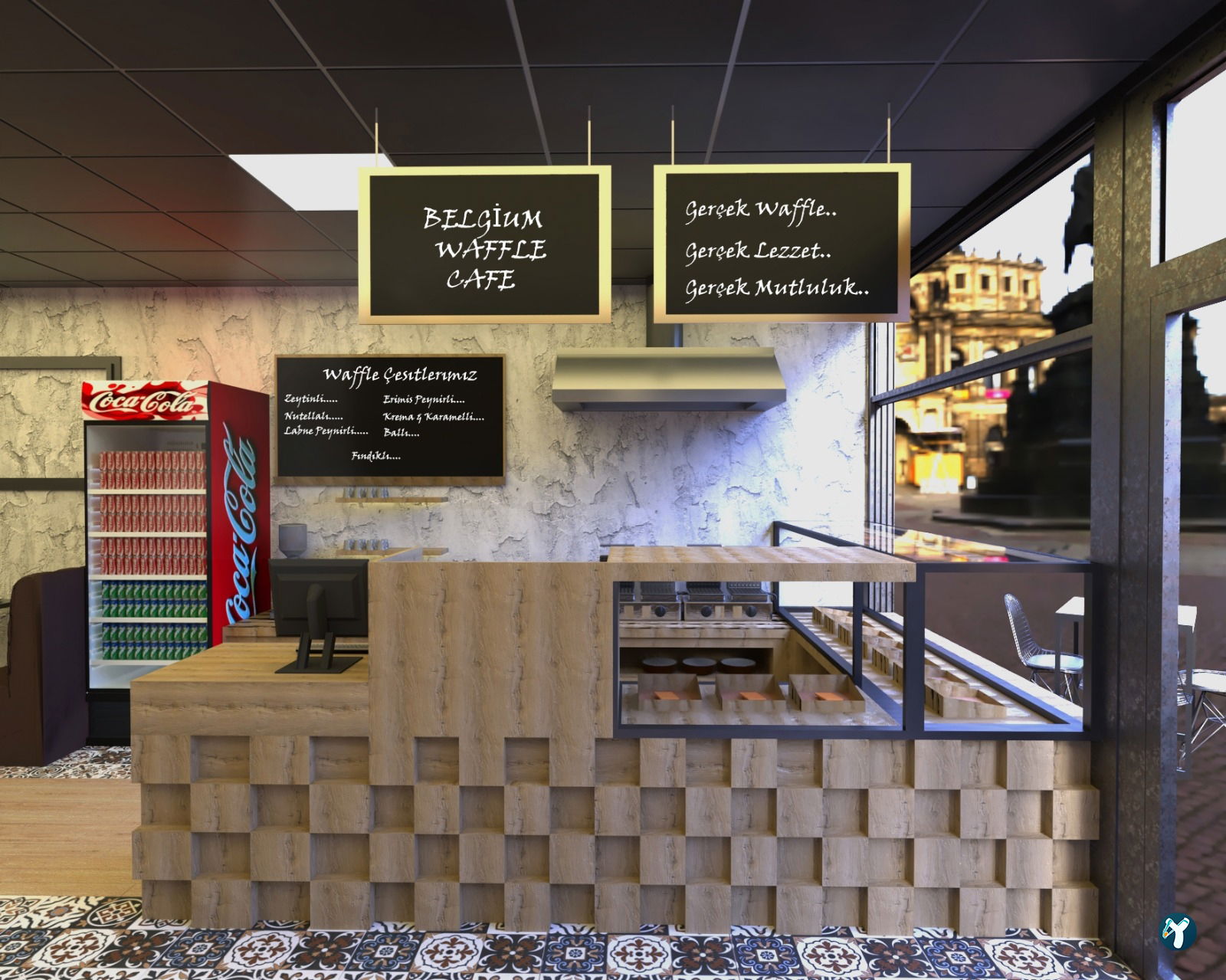 Belgium Waffle Cafe