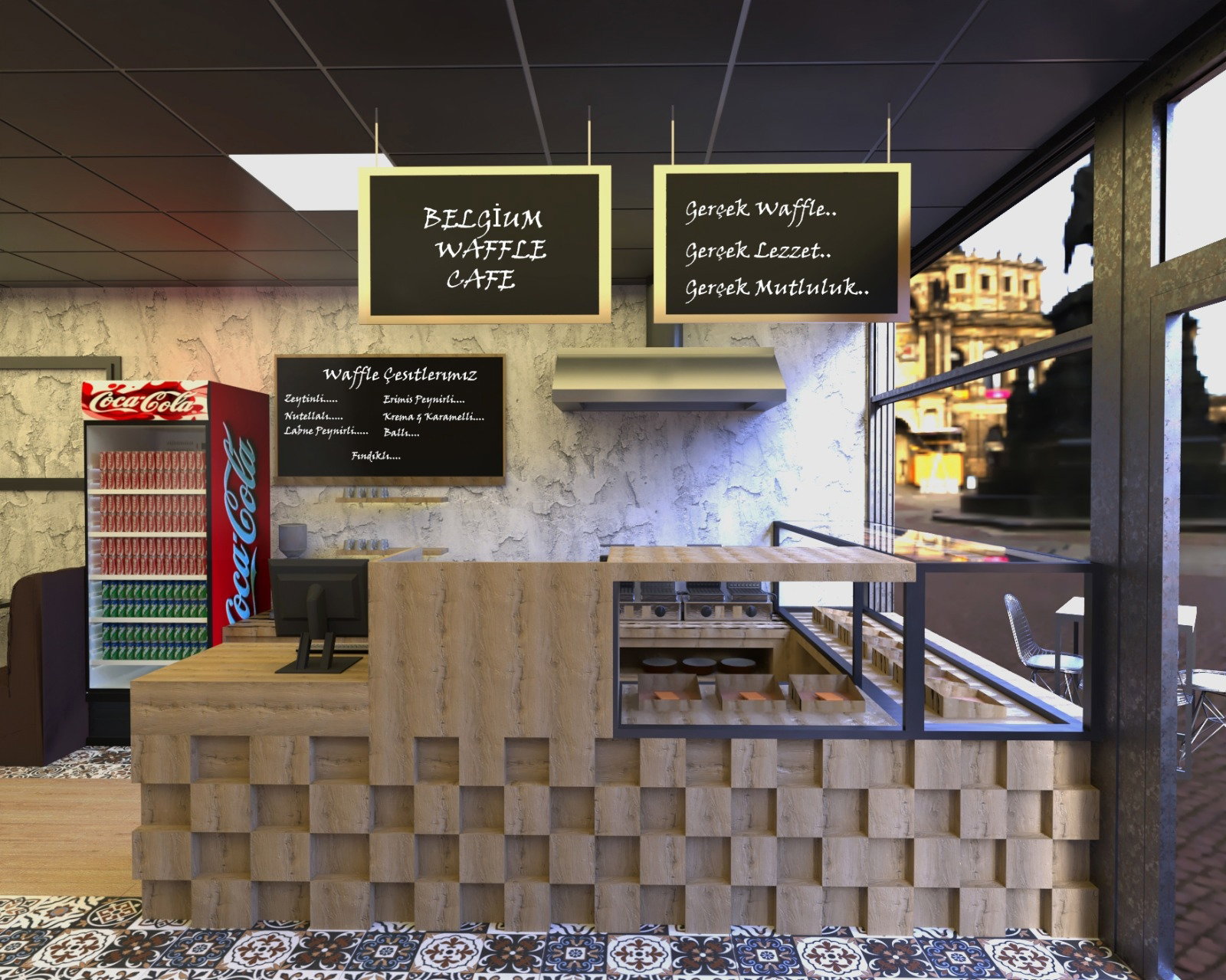 Belgium Waffle Cafe