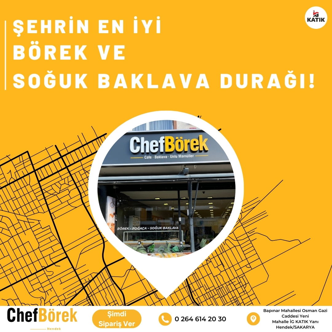 Chef Börek Hendek