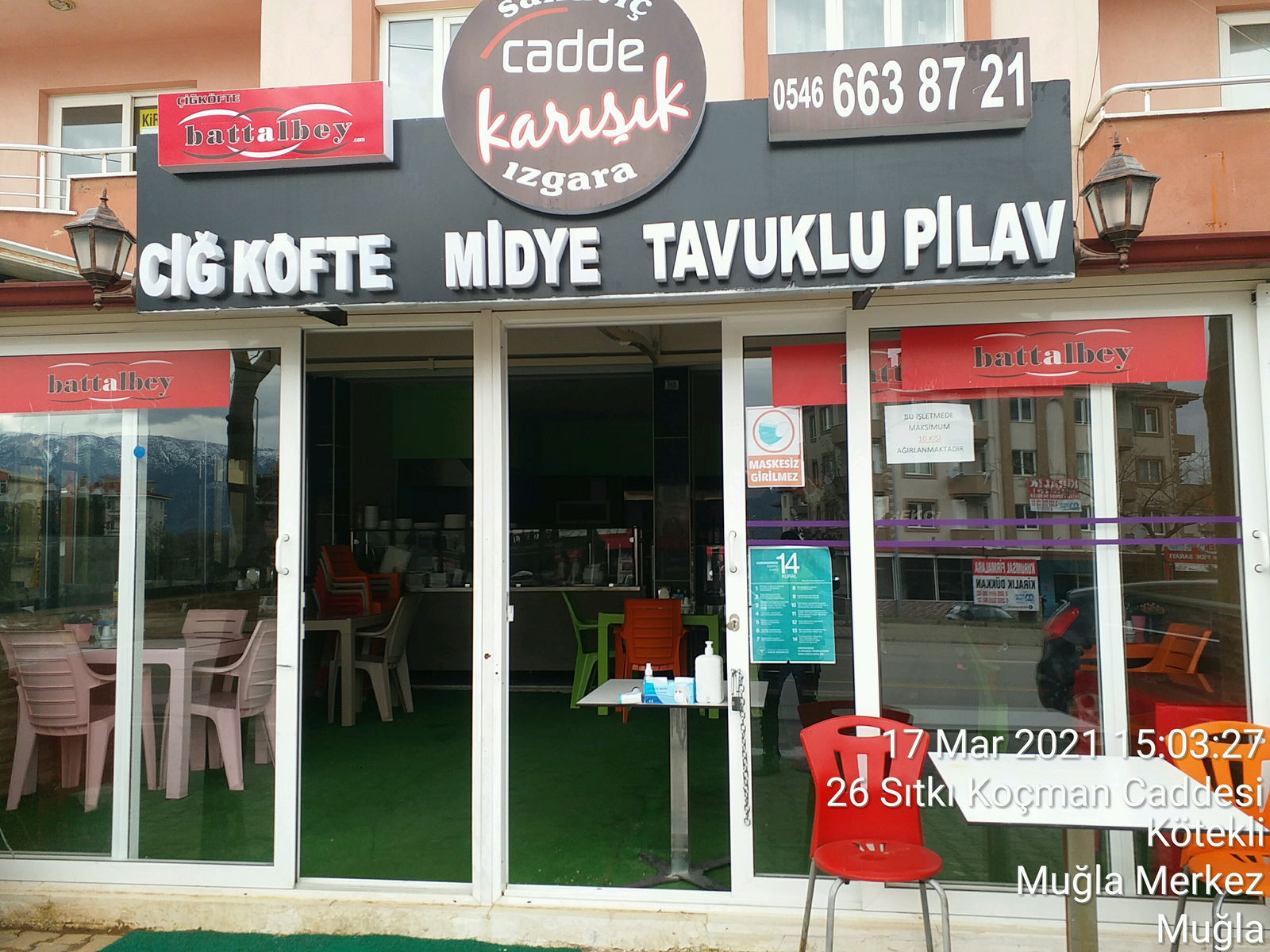 Cadde Karışık (Kahvaltı, Çorba, Izgara Restoran, Sandviç Salonu)