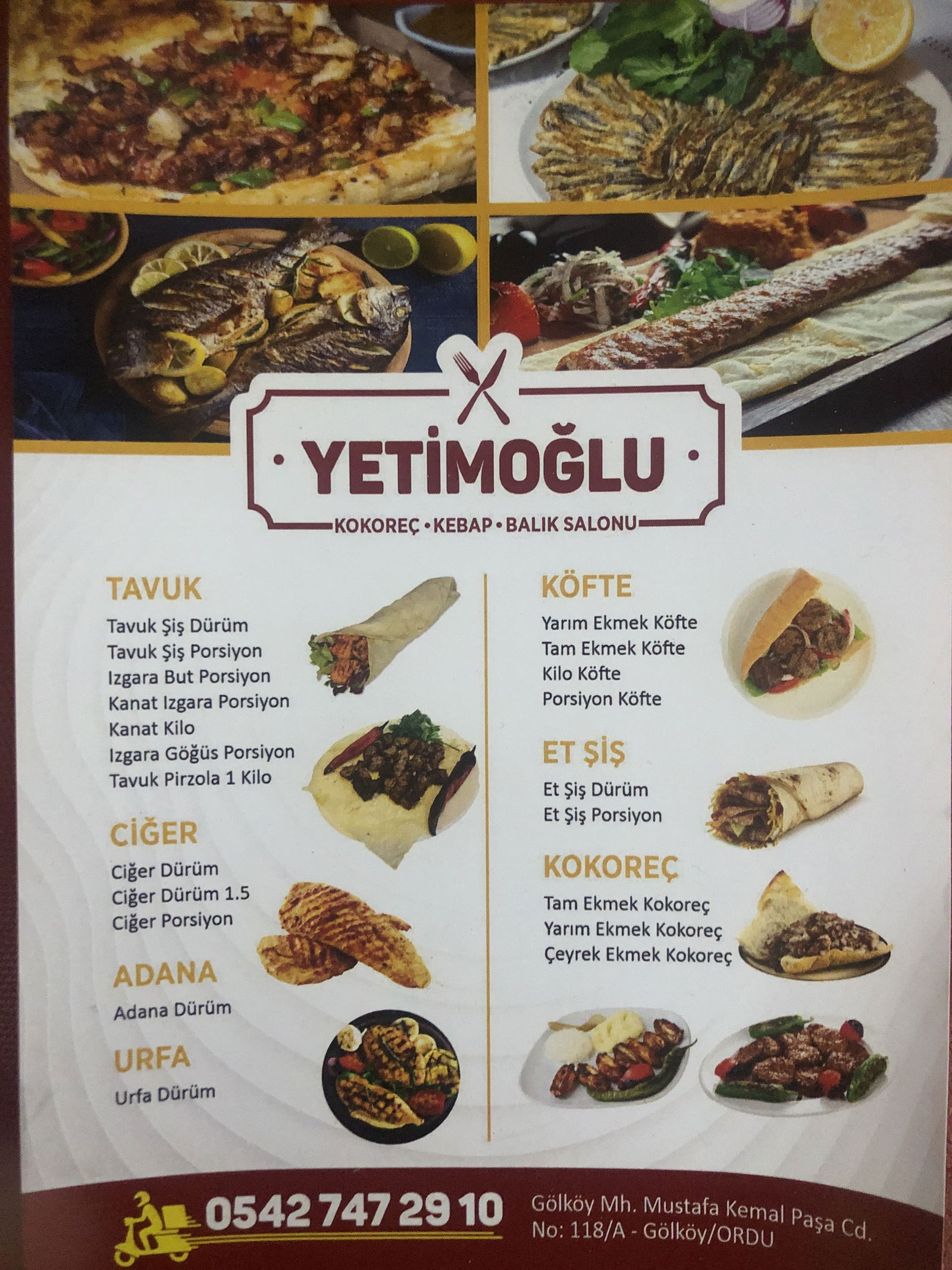 Yetimoğlu Kokoreç Kebap Salonu