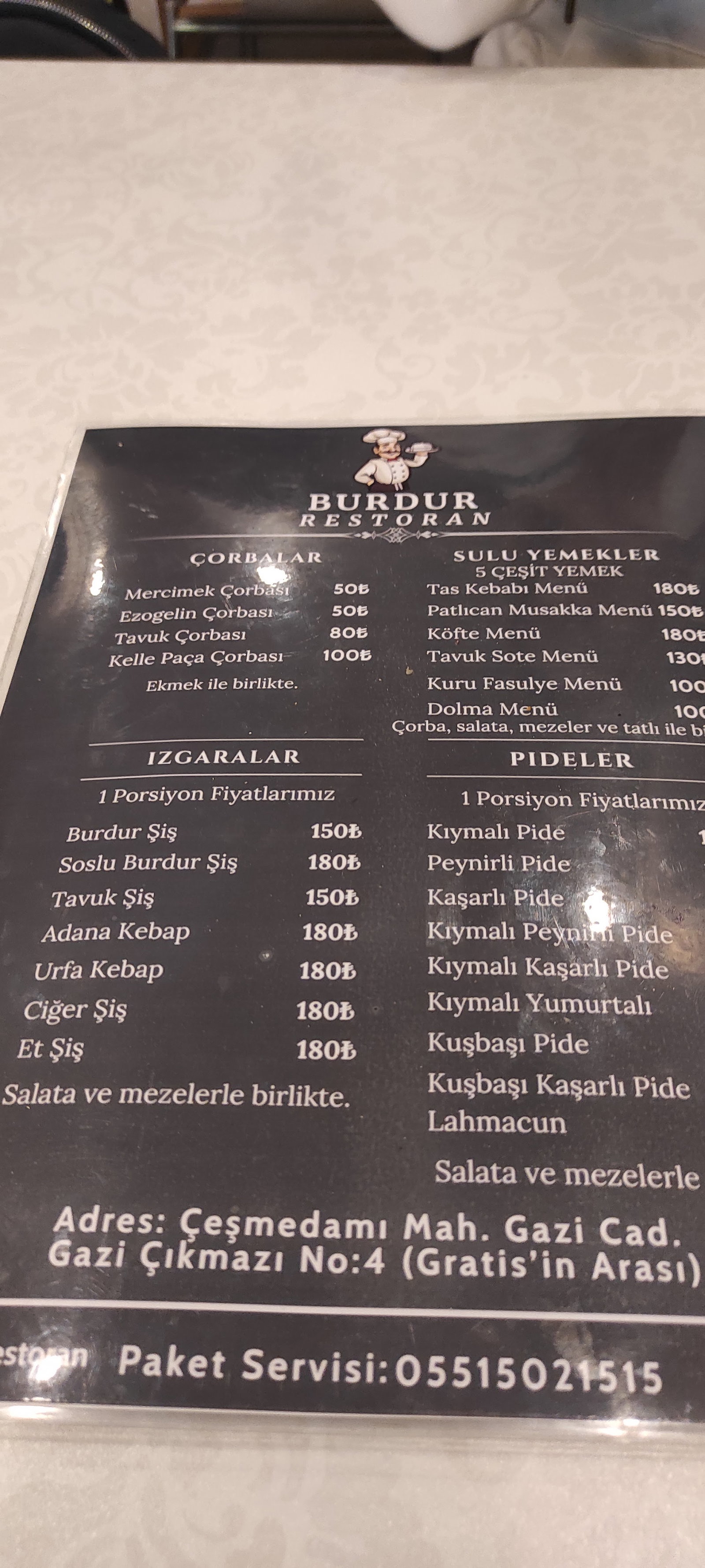 Burdur Restoran