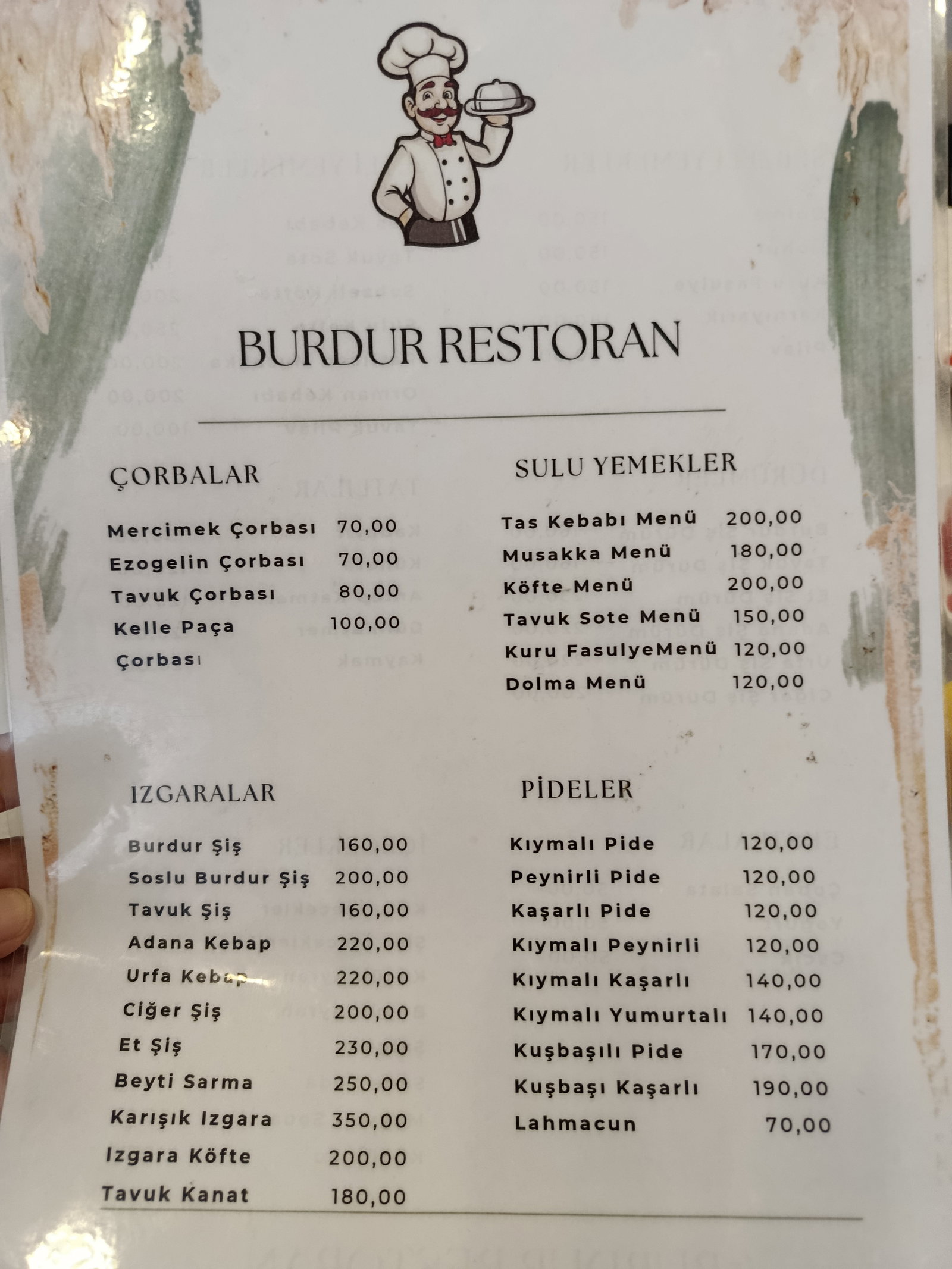 Burdur Restoran