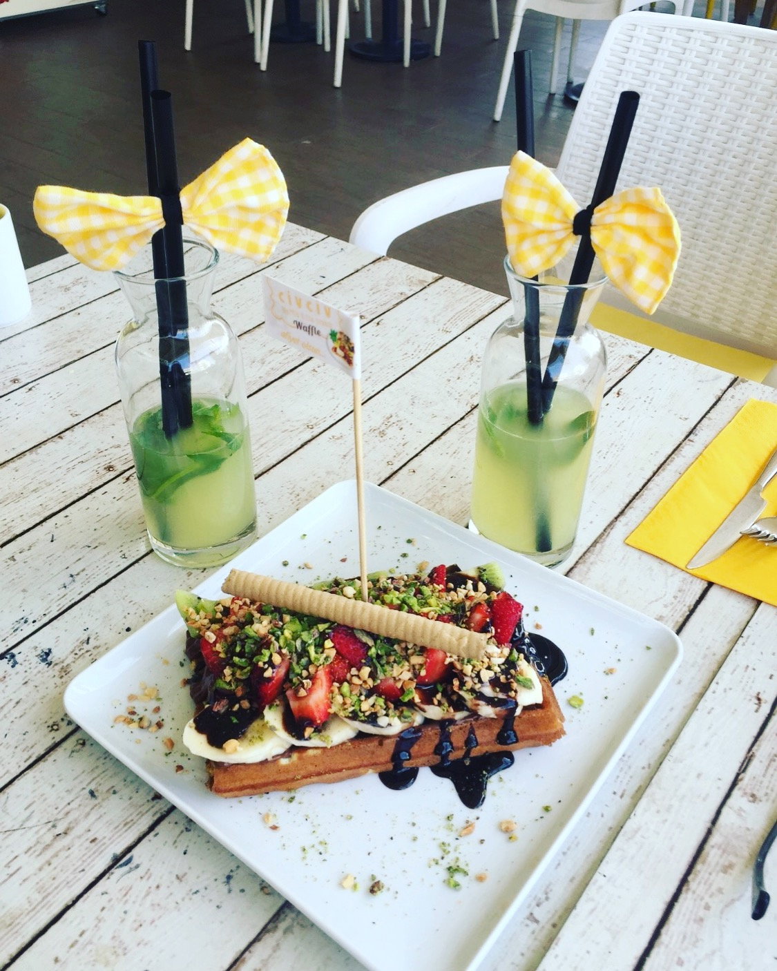 Civciv Waffle Dondurma | Marmaris Waffle | İCe Cream