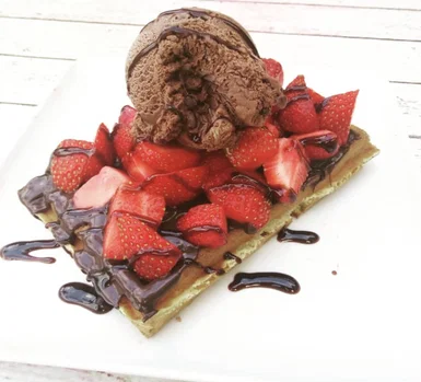 Civciv Waffle Dondurma | Marmaris Waffle | İCe Cream resimleri