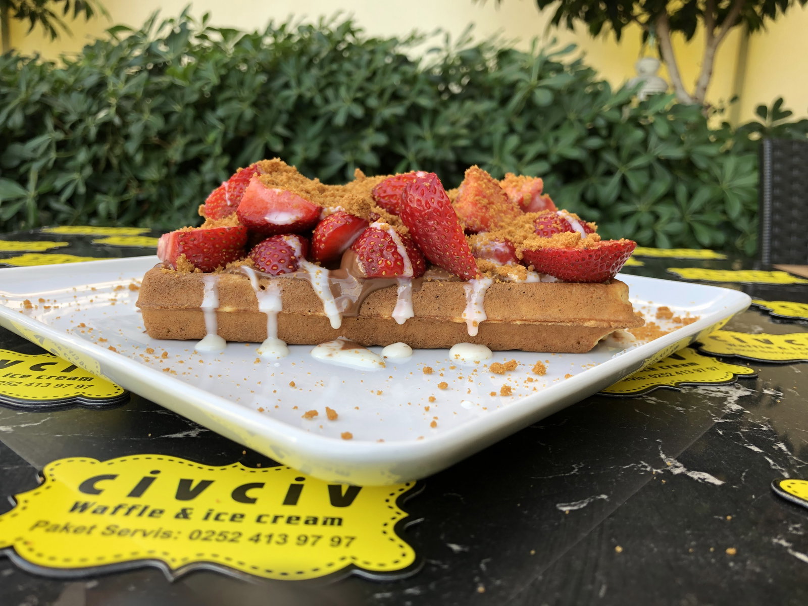 Civciv Waffle Dondurma | Marmaris Waffle | İCe Cream
